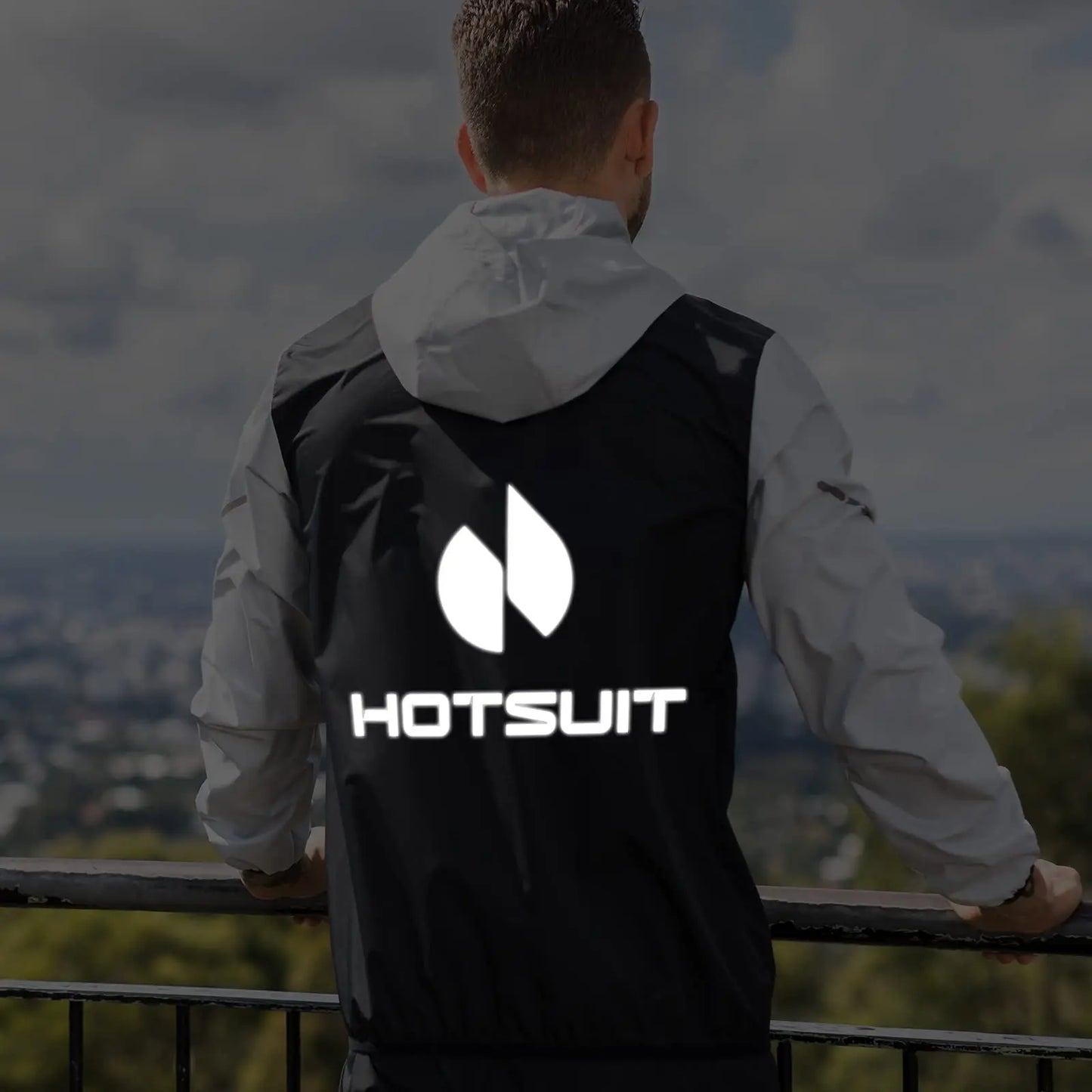 HOTSUIT Men's Sauna Suit - Full Body Sweat Jacket & Pants - The Champ Gear
