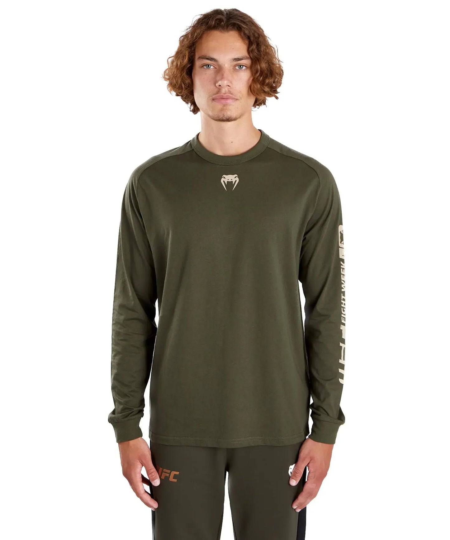 Venum Men's UFC Adrenaline Fight Week Long Sleeve The Champ Gear