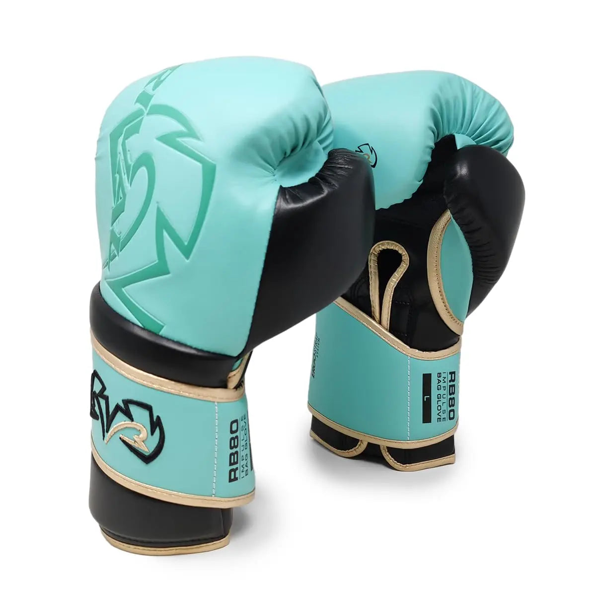 RIVAL Boxing RB80 Impulse Bag Gloves, Men and Women, High-Density Layered Foam Padding for Heavy Bag and Mitt Work The Champ Gear