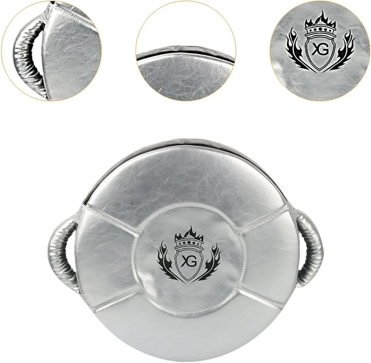 Oshhni Kick Target Punch Shield with Handle for Boxing Training Equipment The Champ Gear