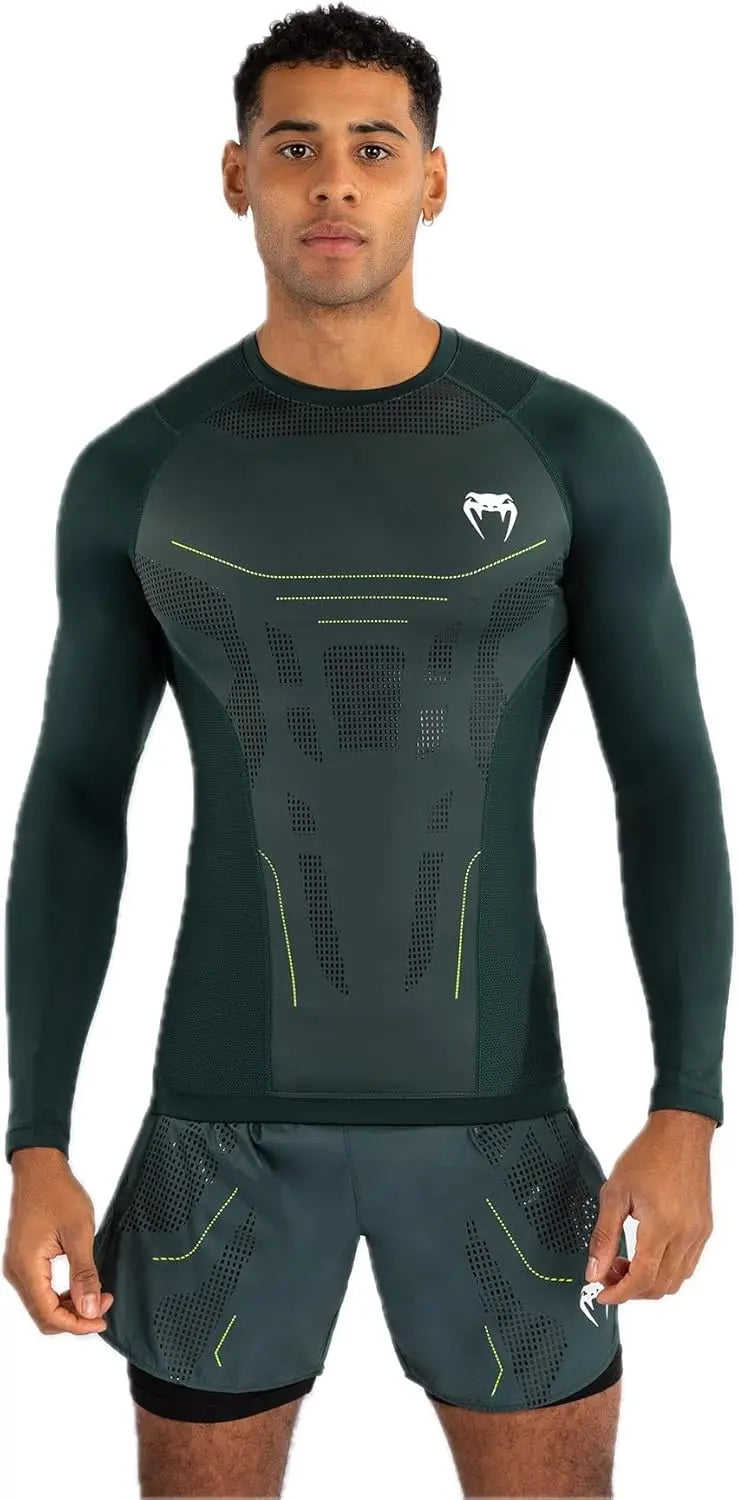 Venum Men's Long Sleeve Rashguard The Champ Gear
