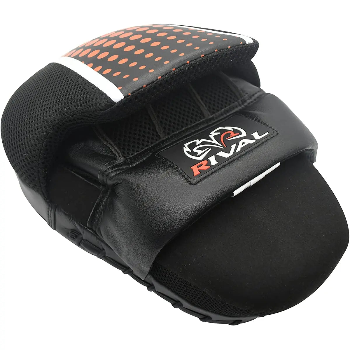 RIVAL Boxing RAPM Pro Punch Mitts - Padded Finger Protector, Pre-Curved, High-Density, Impact-Resistant Foam, and Airflow System The Champ Gear