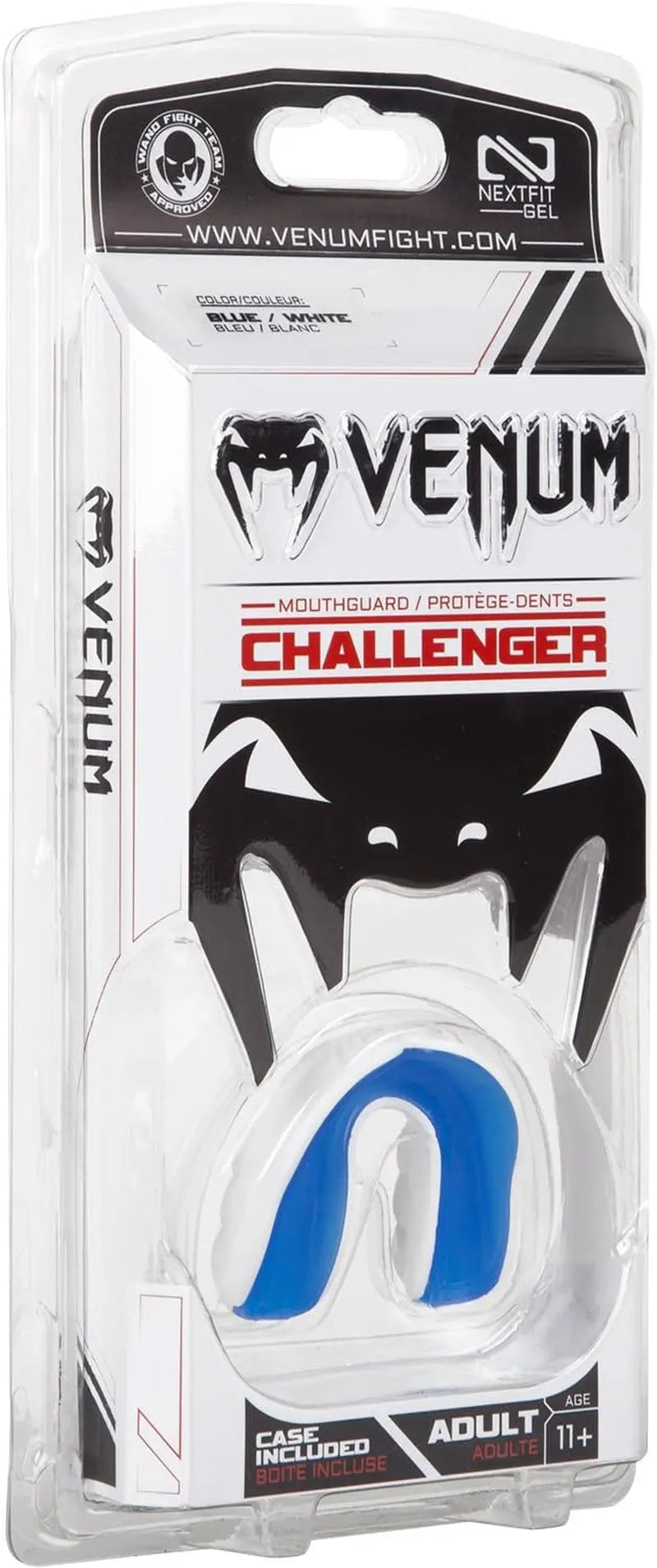 617 Challenger Mouthguard, White/Blue