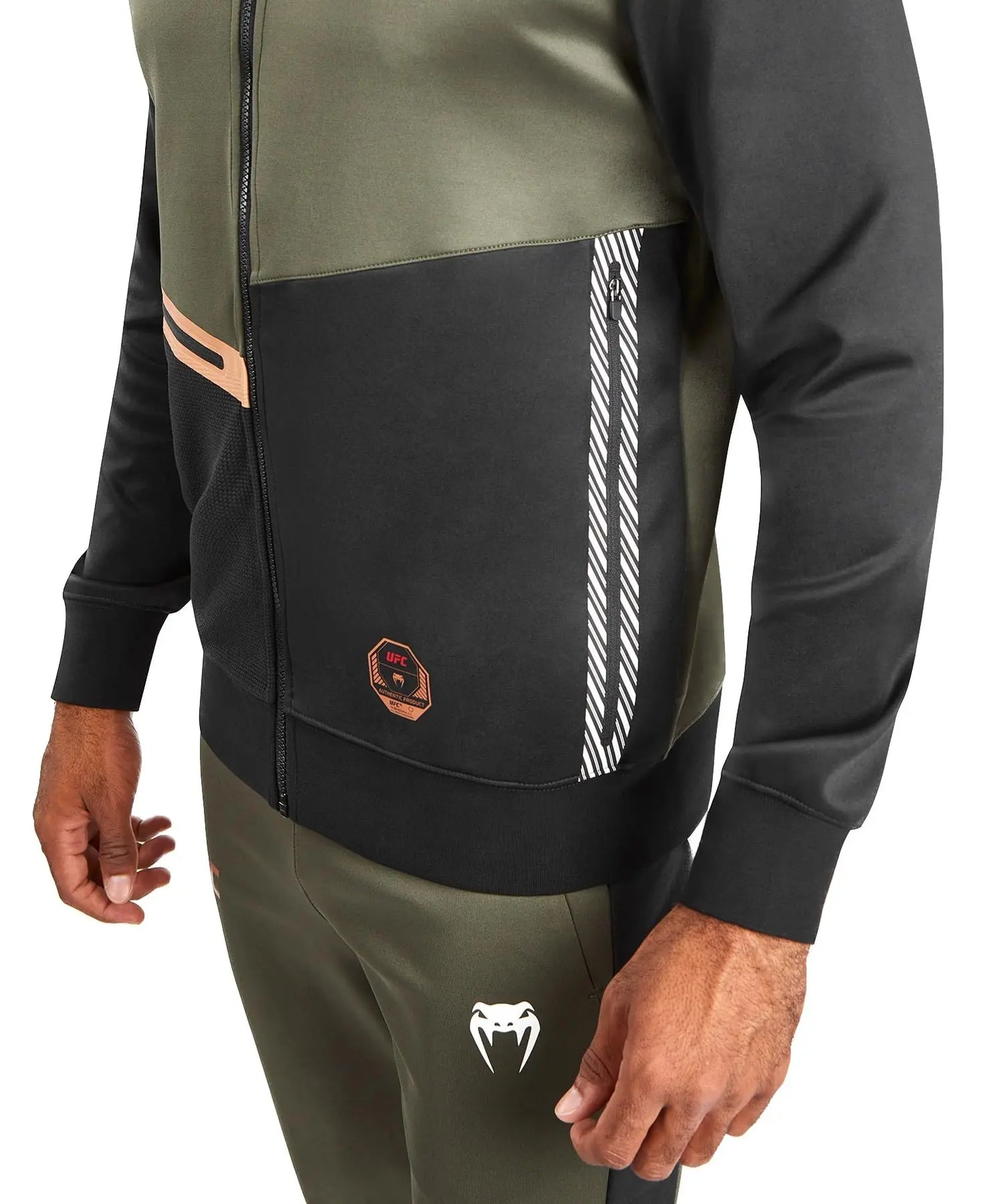 Venum Men's UFC Adrenaline Fight Week Zip Hoodie The Champ Gear
