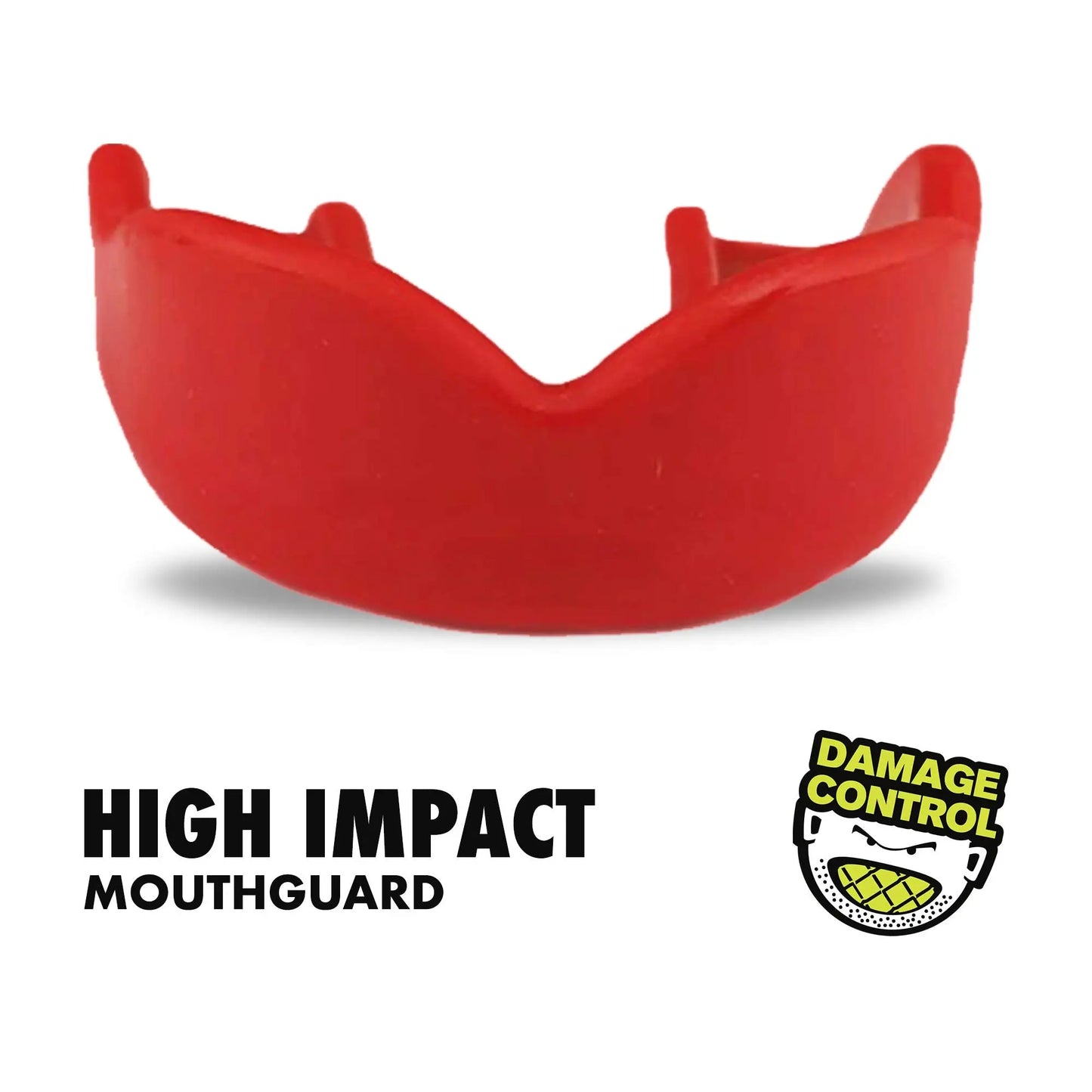 DAMAGE CONTROL High Impact Mouth Guard, Mouthguards for Sports, Boxing, Roller Derby, Hockey, Lacrosse Mouth Guard, Mouth Guards with Ultra Fit and Protection Against Shock The Champ Gear