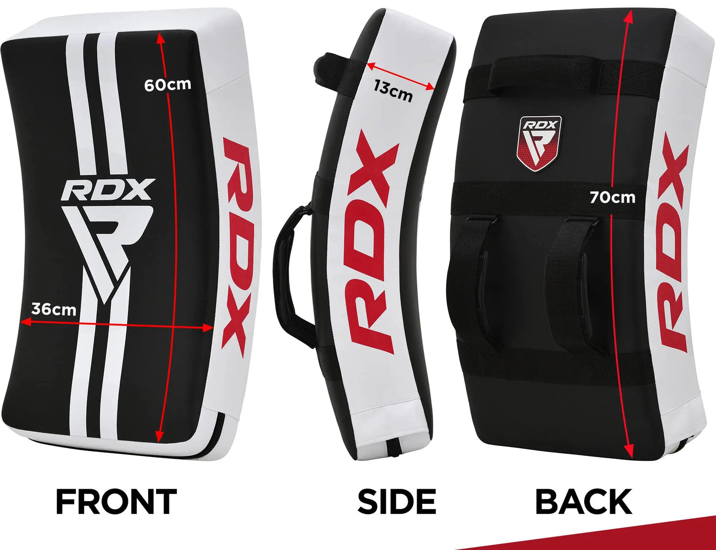 RDX Kick Shield | 60CM Large Heavy Curved - The Champ Gear