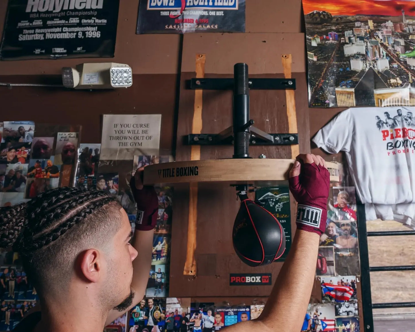 Title Boxing Adjustable Speed Bag Platform The Champ Gear