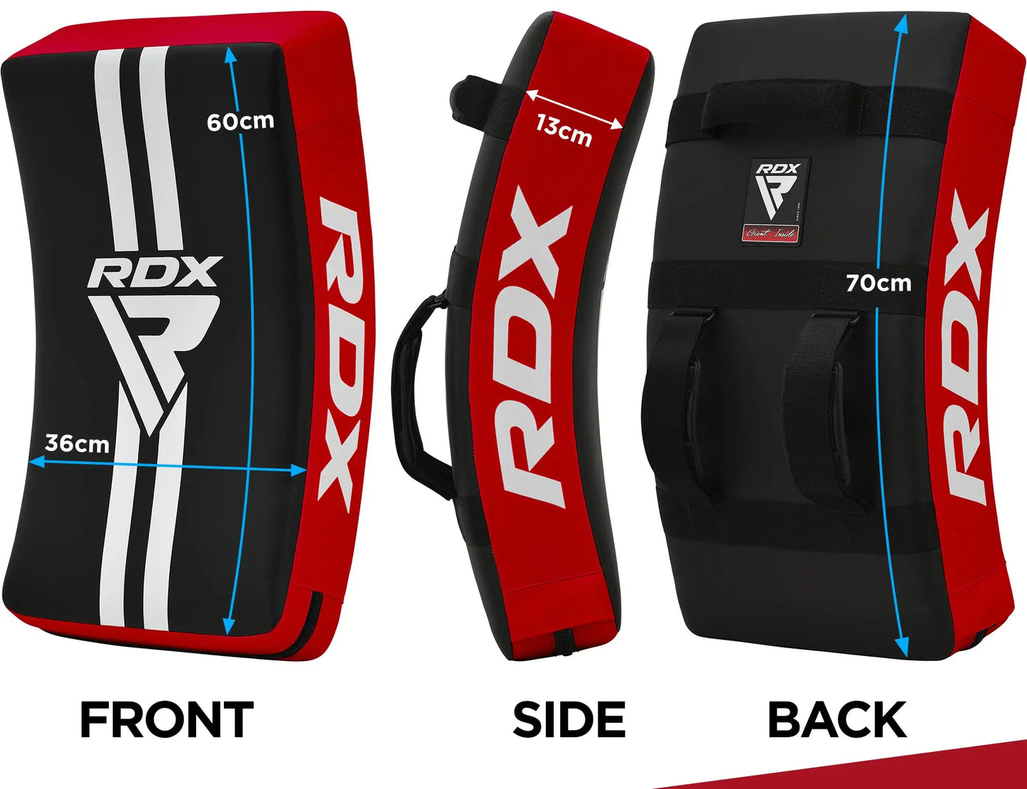 RDX Kick Shield | 60CM Large Heavy Curved - The Champ Gear