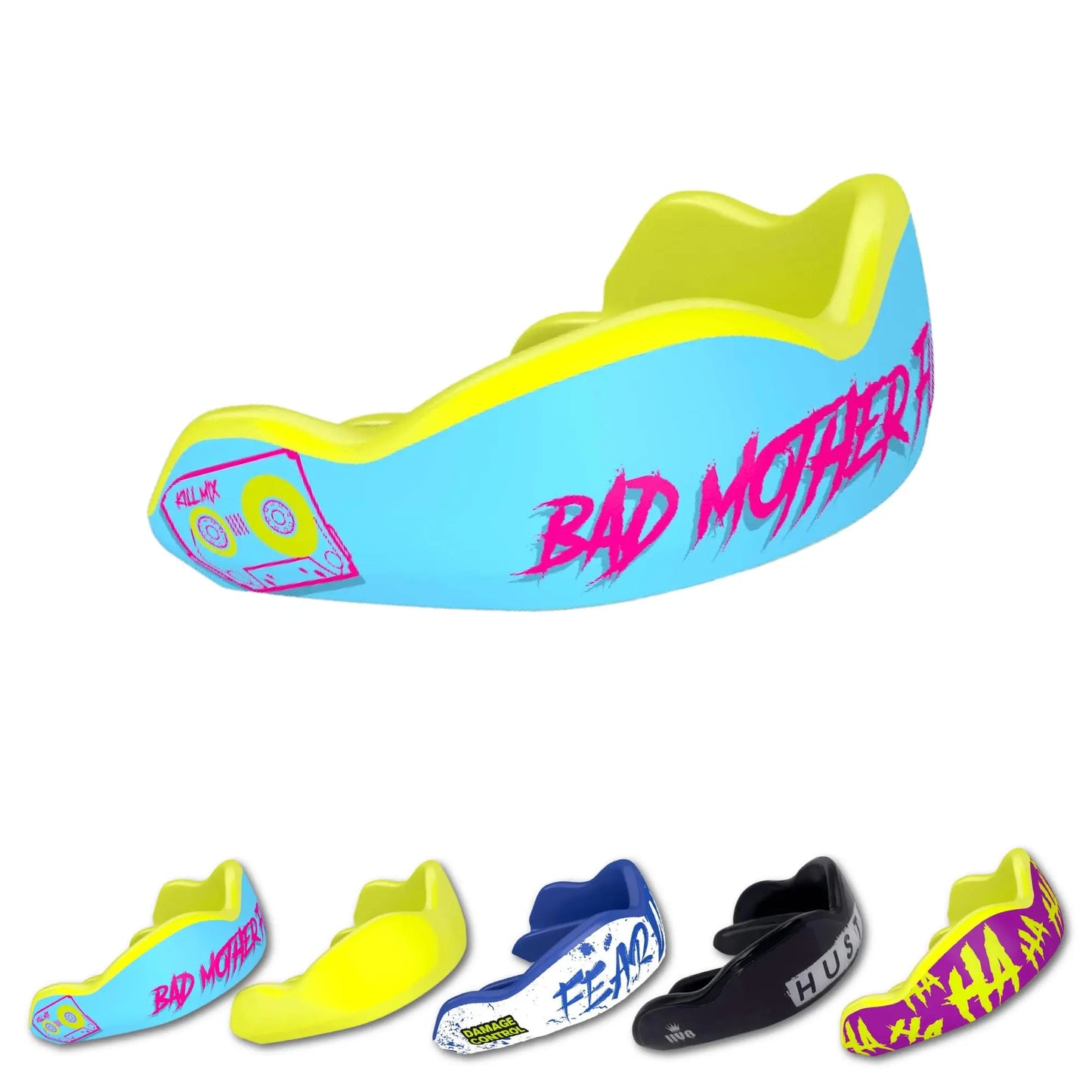 DAMAGE CONTROL High Impact Mouth Guard, Mouthguards for Sports, Boxing, Roller Derby, Hockey, Lacrosse Mouth Guard, Mouth Guards with Ultra Fit and Protection Against Shock The Champ Gear
