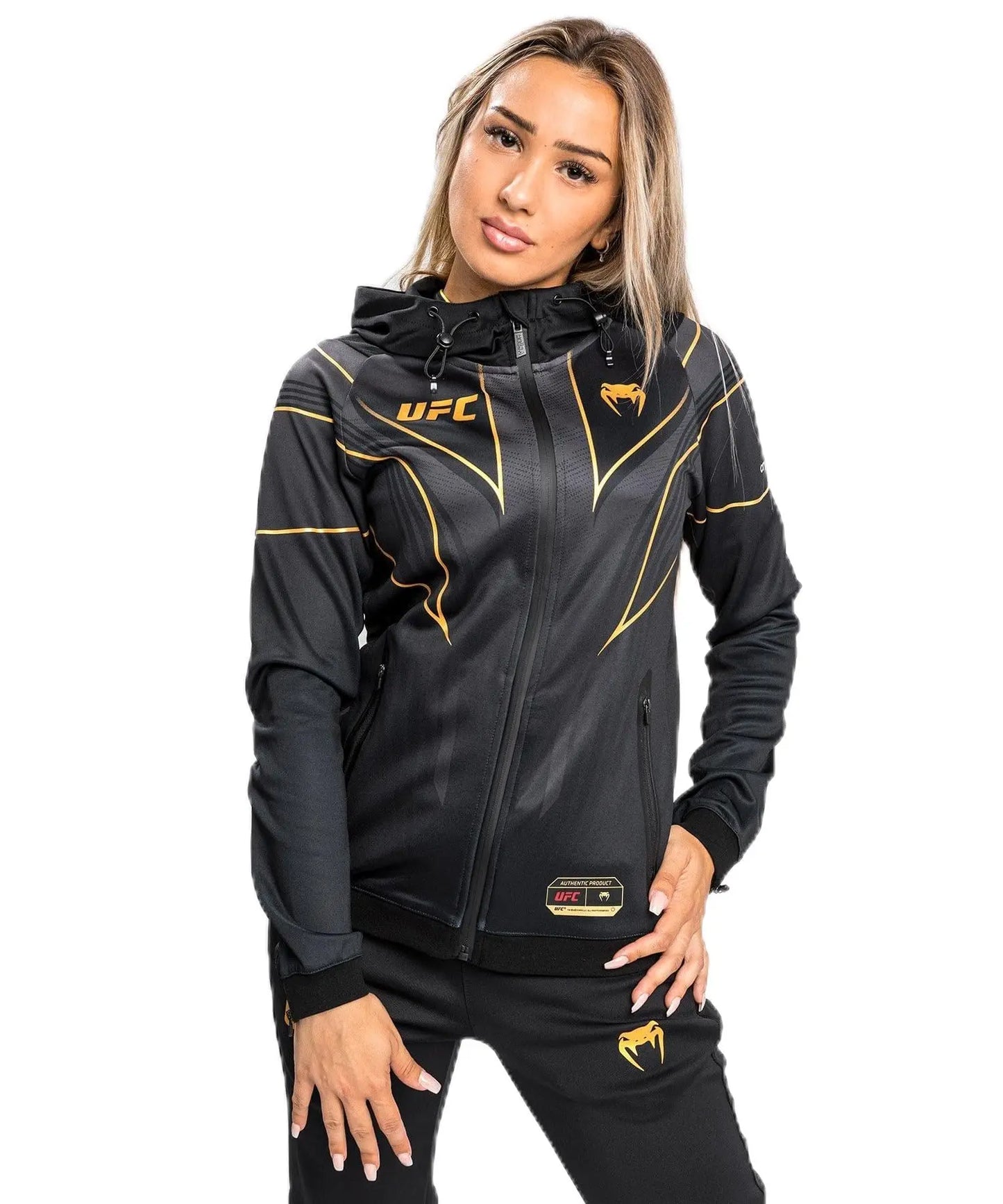Venum Women's UFC Authentic Fight Night 2.0 Kit Walkout Hoodie The Champ Gear