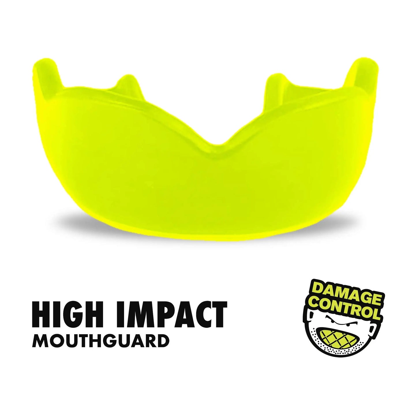 DAMAGE CONTROL High Impact Mouth Guard, Mouthguards for Sports, Boxing, Roller Derby, Hockey, Lacrosse Mouth Guard, Mouth Guards with Ultra Fit and Protection Against Shock The Champ Gear