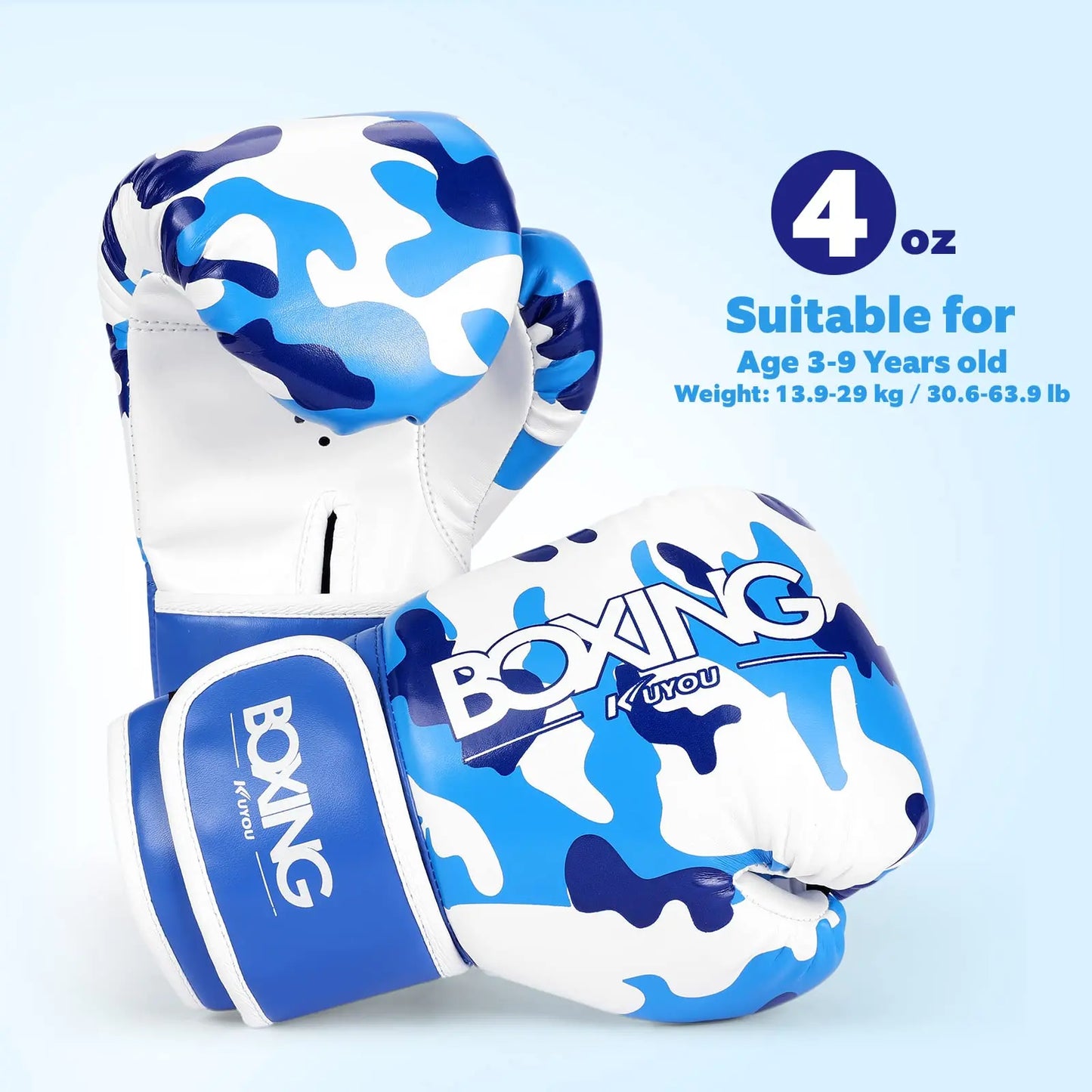 Kids Boxing Glove for Children 3-9 Youth Boys And Girls - The Champ Gear