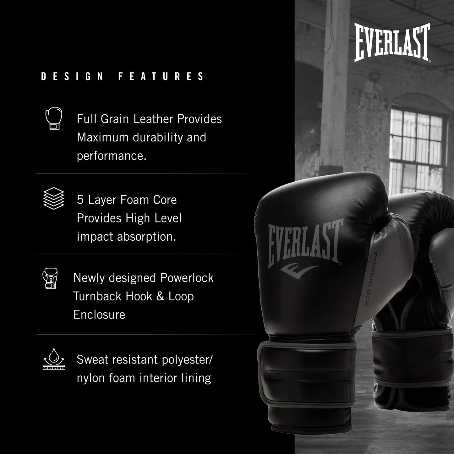 Everlast Powerlock 2R Training Glove The Champ Gear