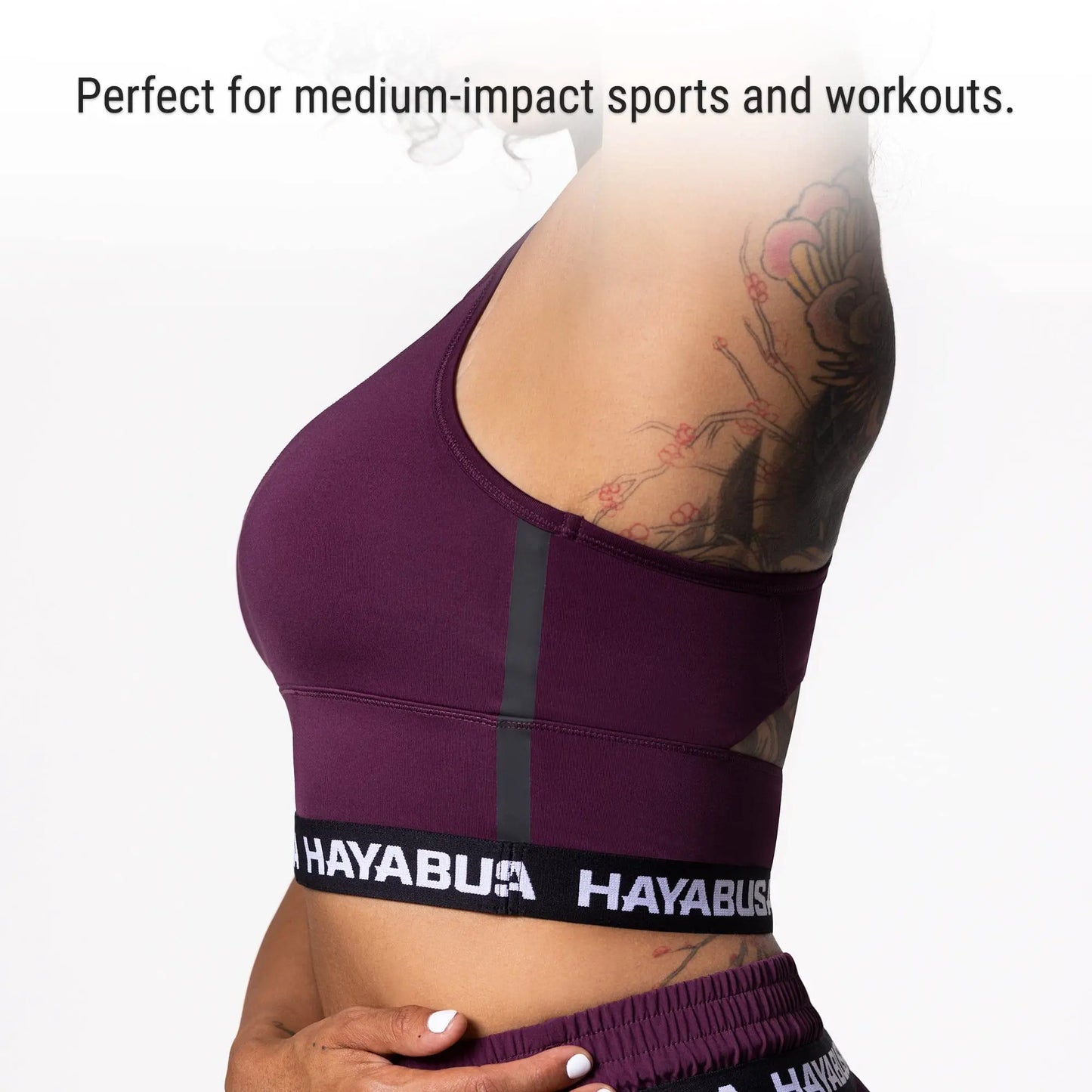 Hayabusa Women's Crossback Sports Bra The Champ Gear