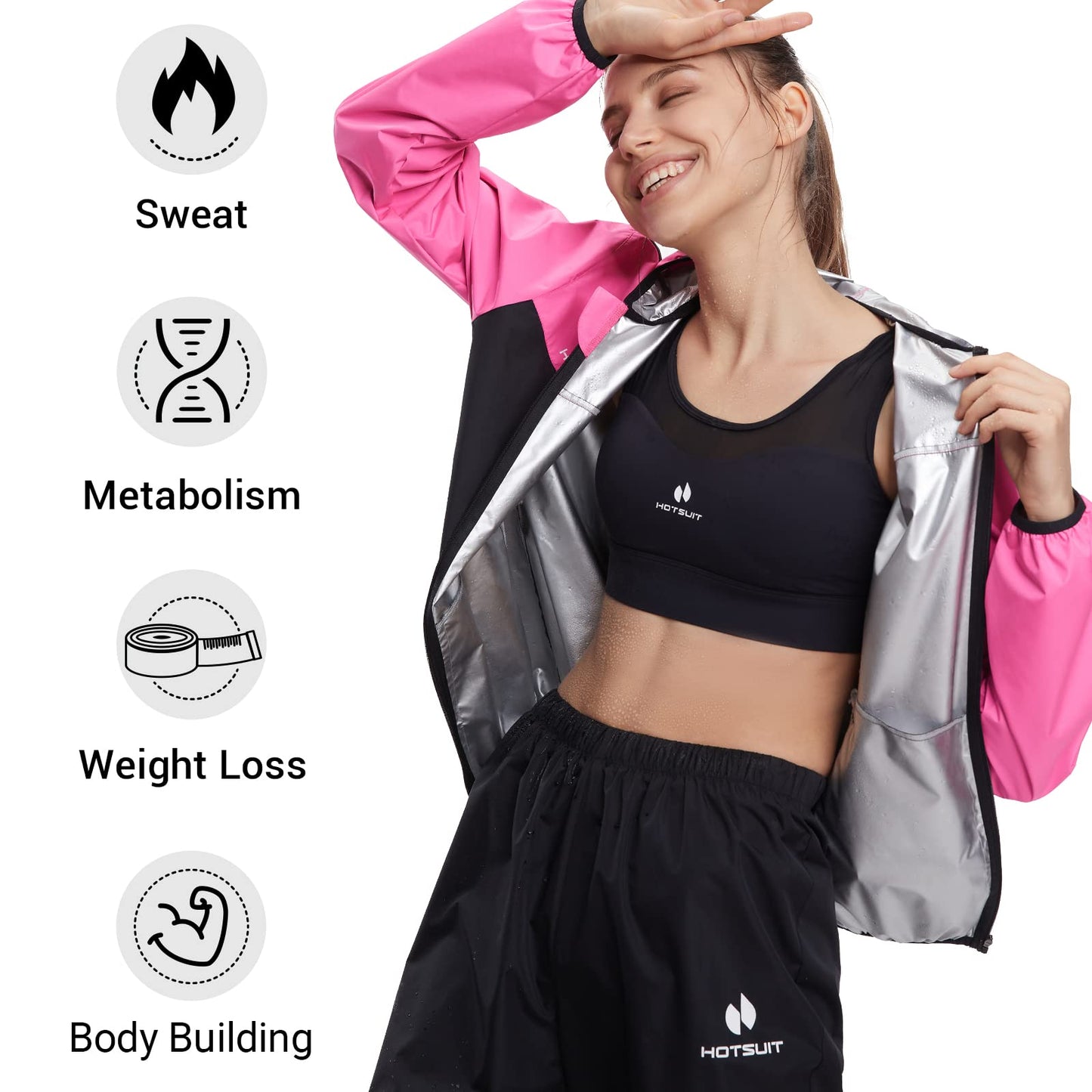 HOTSUIT Sauna Suit for Women The Champ Gear