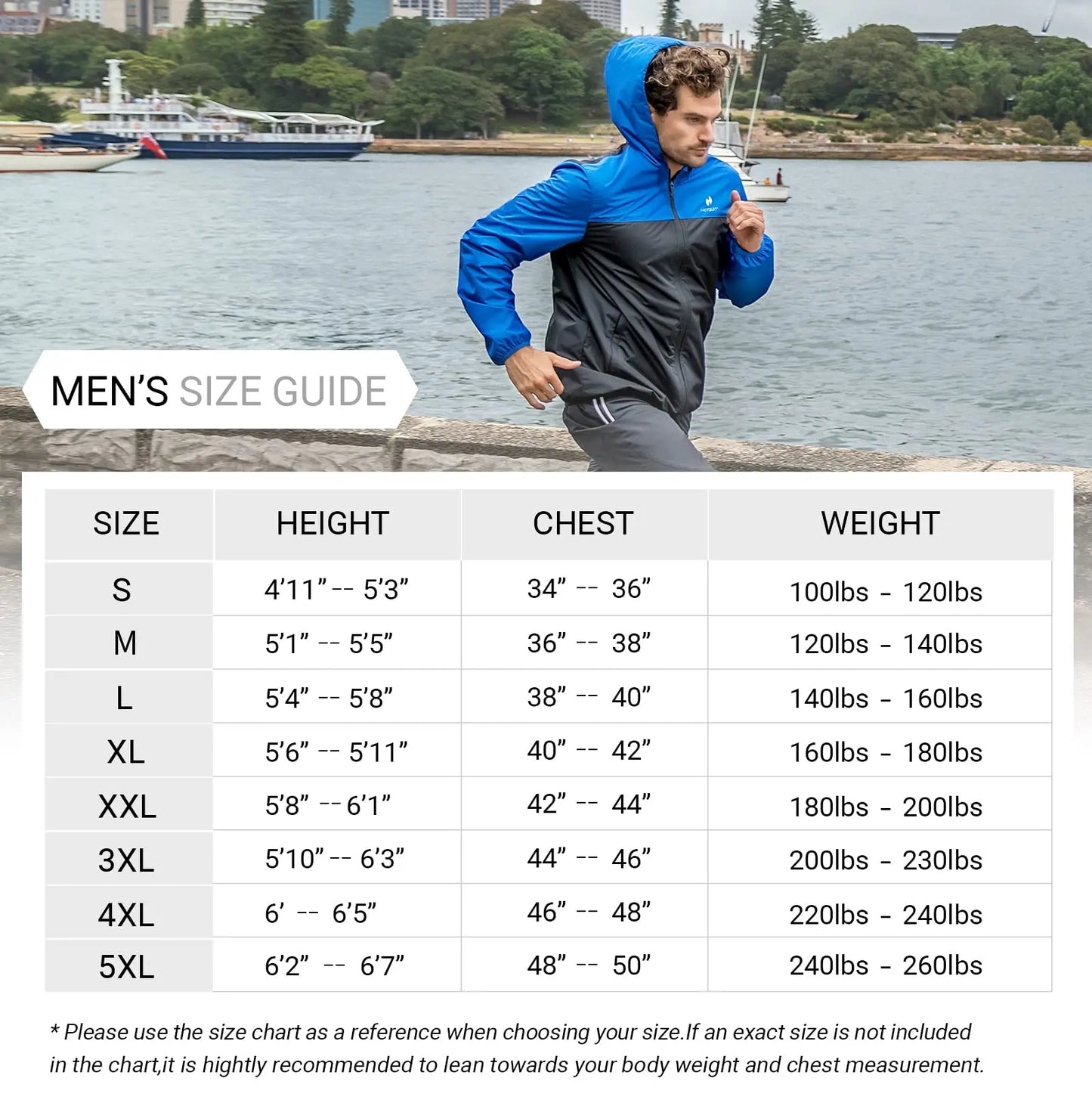 HOTSUIT Men's Sauna Suit - Full Body Sweat Jacket & Pants - The Champ Gear