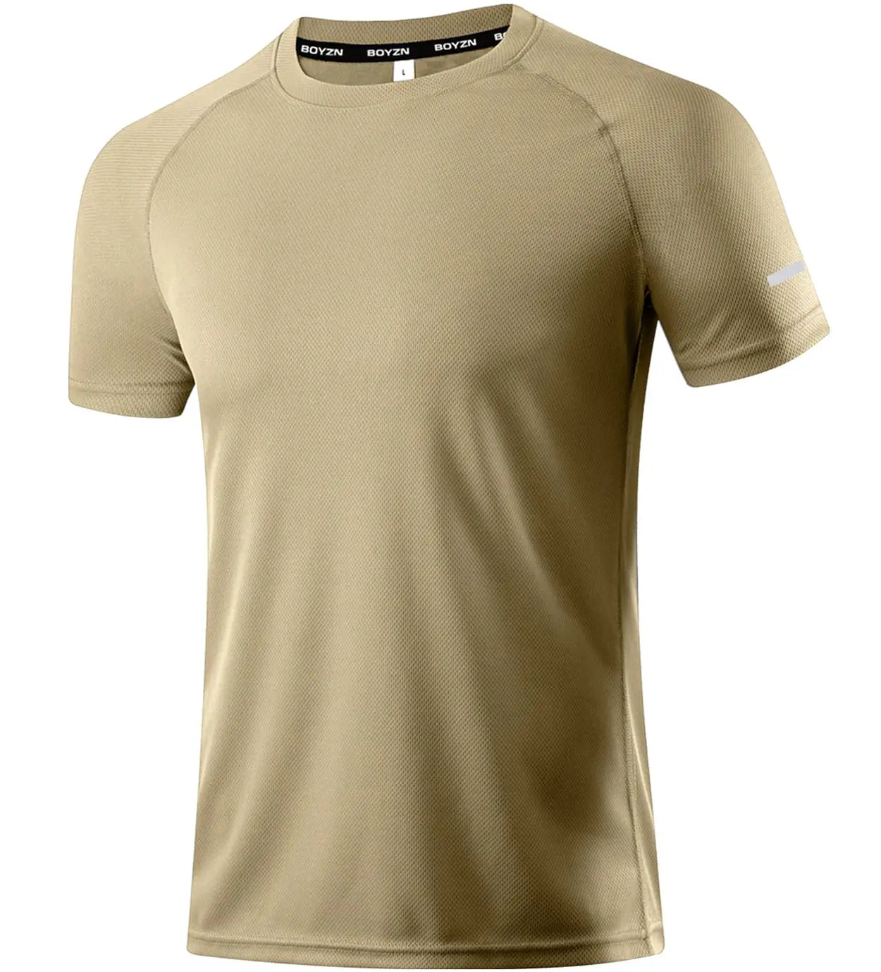 Boyzn 1, 3 or 5 Pack Men's Workout Running Shirts, Dry Fit Moisture Wicking T-Shirts, Sports Gym Athletic Short Sleeve Shirts The Champ Gear