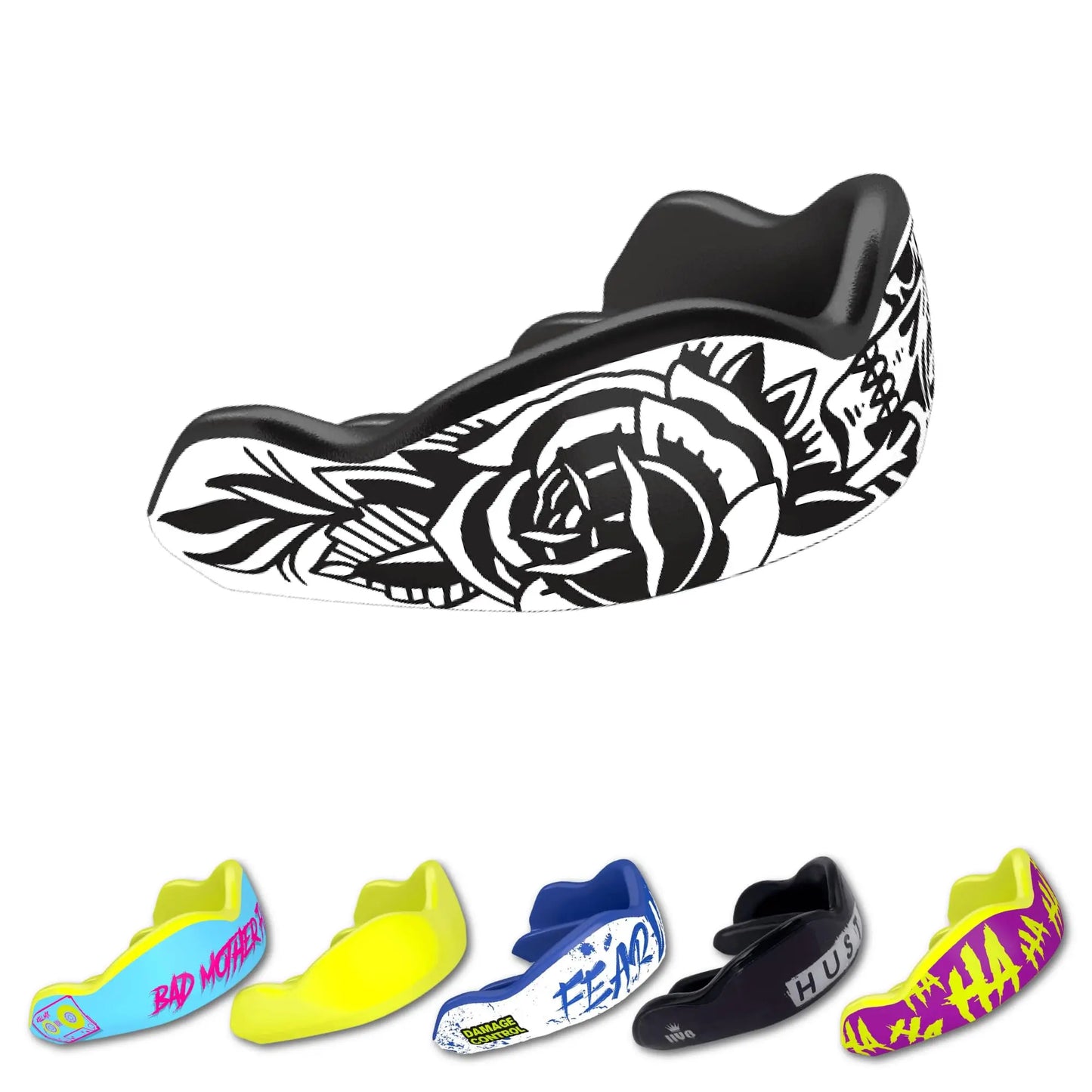 DAMAGE CONTROL High Impact Mouth Guard, Mouthguards for Sports, Boxing, Roller Derby, Hockey, Lacrosse Mouth Guard, Mouth Guards with Ultra Fit and Protection Against Shock The Champ Gear