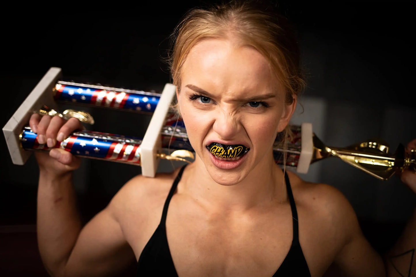 DAMAGE CONTROL High Impact Mouth Guard, Mouthguards for Sports, Boxing, Roller Derby, Hockey, Lacrosse Mouth Guard, Mouth Guards with Ultra Fit and Protection Against Shock The Champ Gear
