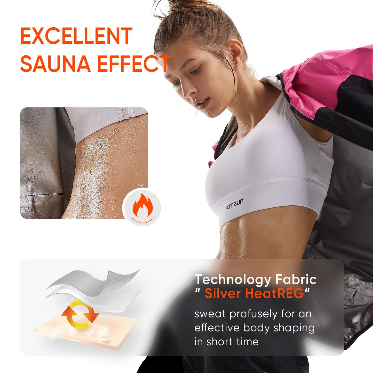 HOTSUIT Sauna Suit for Women The Champ Gear
