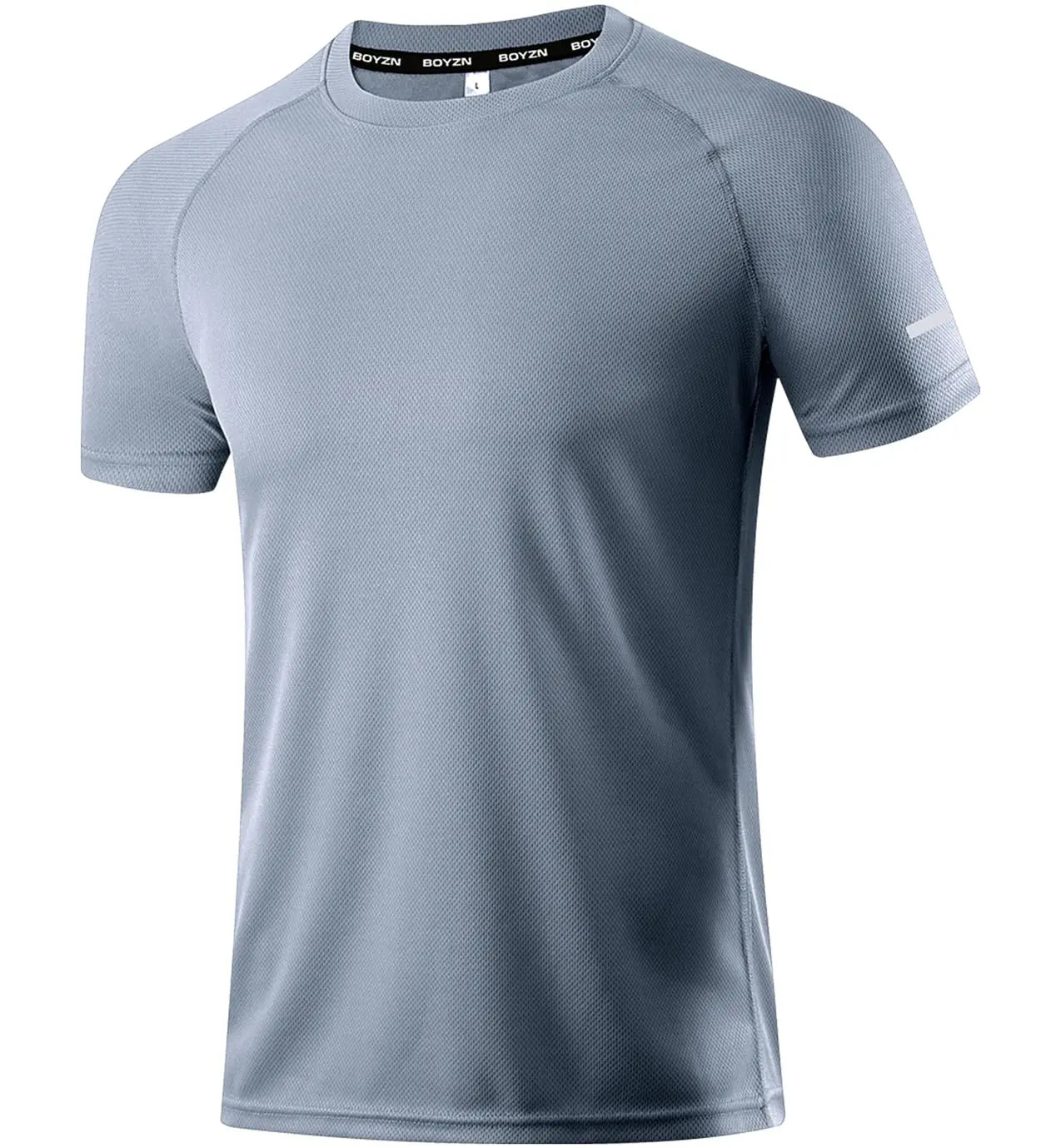 Boyzn 1, 3 or 5 Pack Men's Workout Running Shirts, Dry Fit Moisture Wicking T-Shirts, Sports Gym Athletic Short Sleeve Shirts The Champ Gear