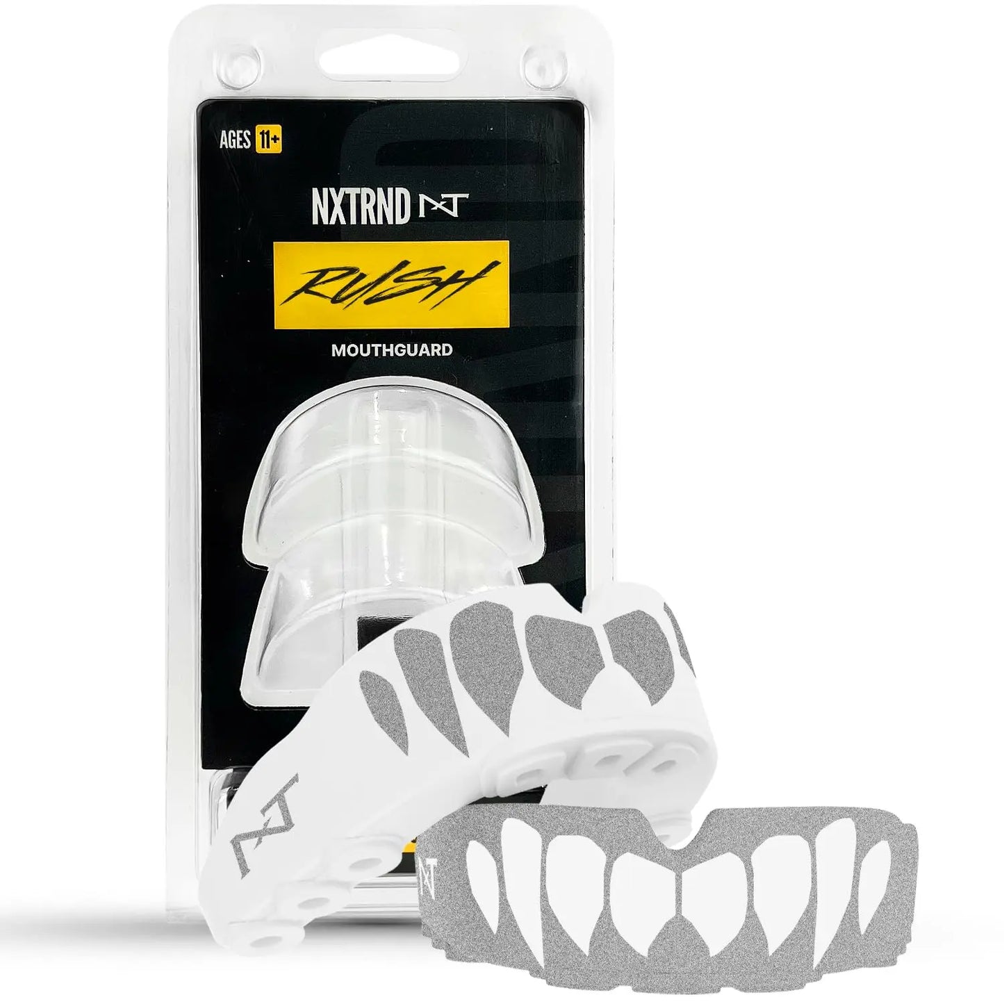 2 Pack Nxtrnd Rush Mouth Guard for Boxing and Other Sports (Neon Yellow) The Champ Gear