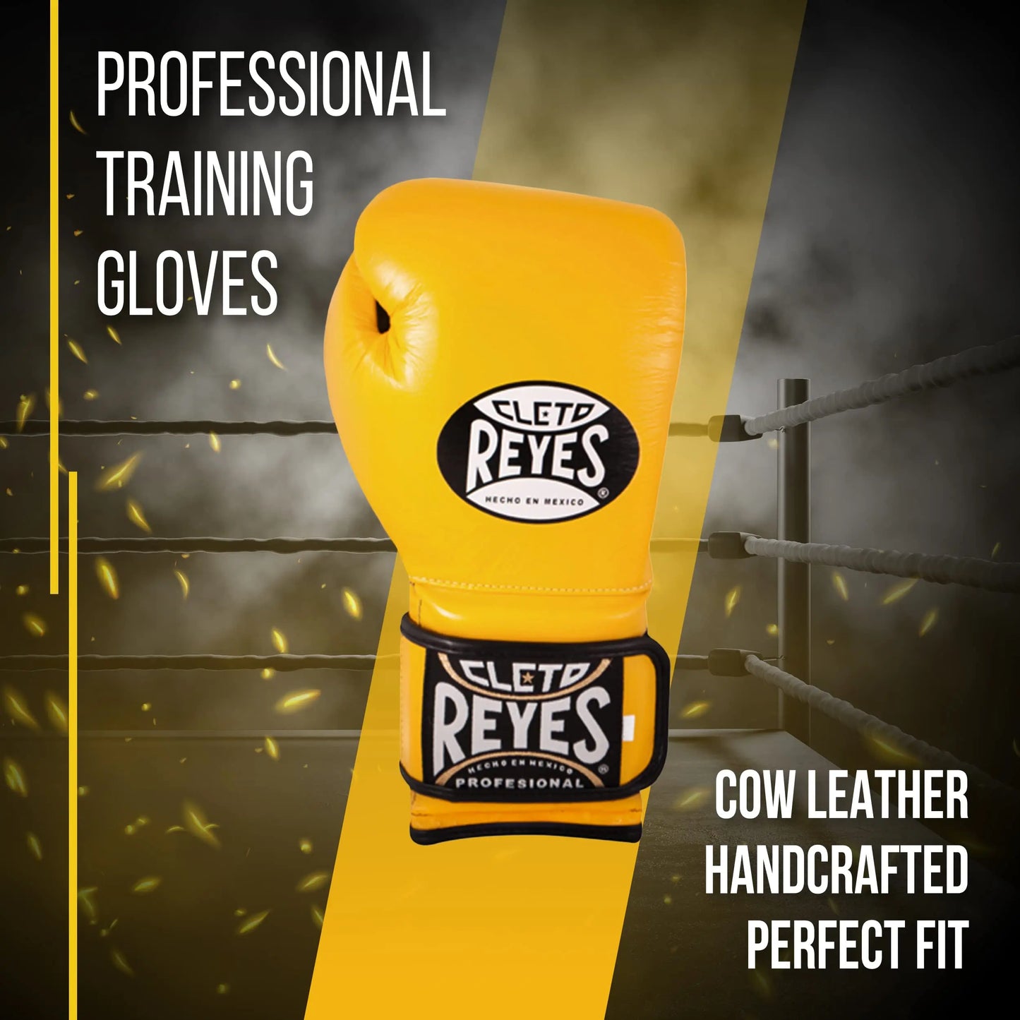 Cleto Reyes Hook and Loop Training Gloves, RETG1 The Champ Gear