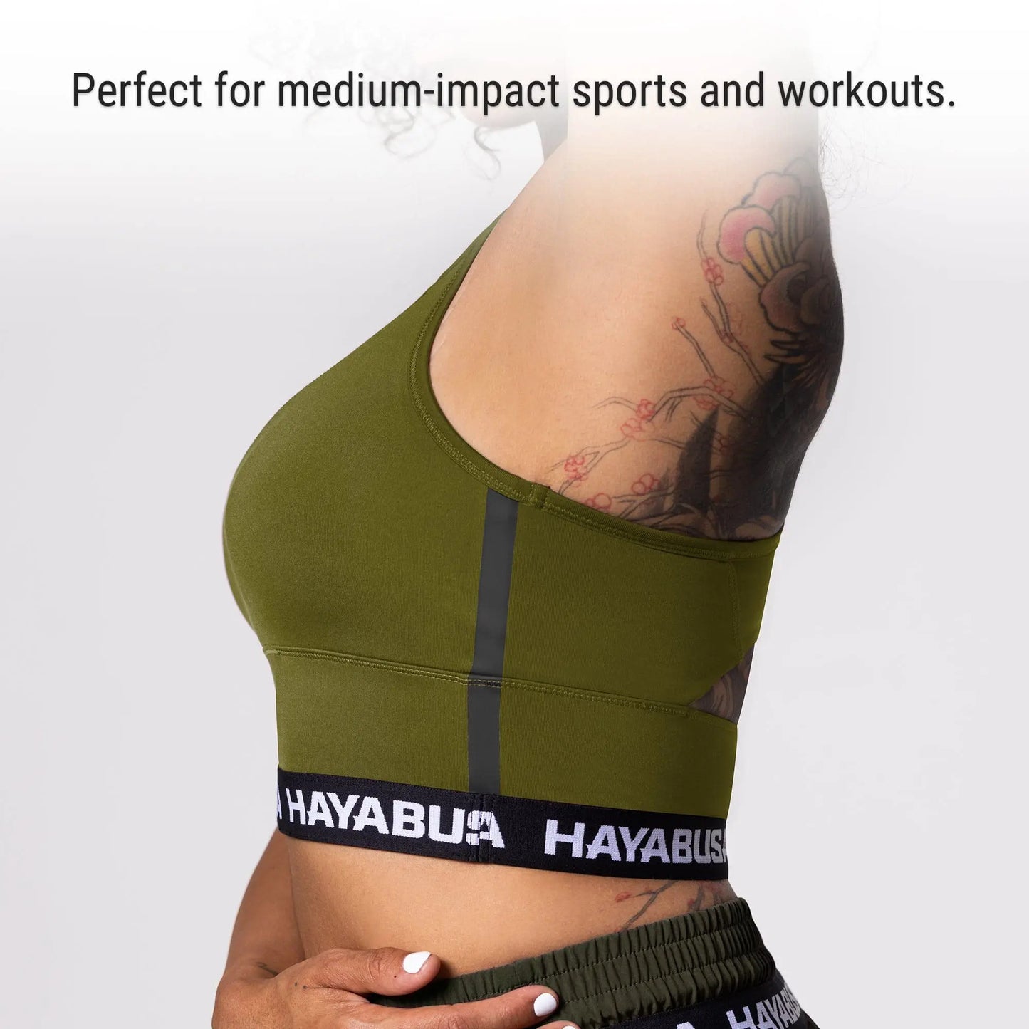 Hayabusa Women's Crossback Sports Bra The Champ Gear
