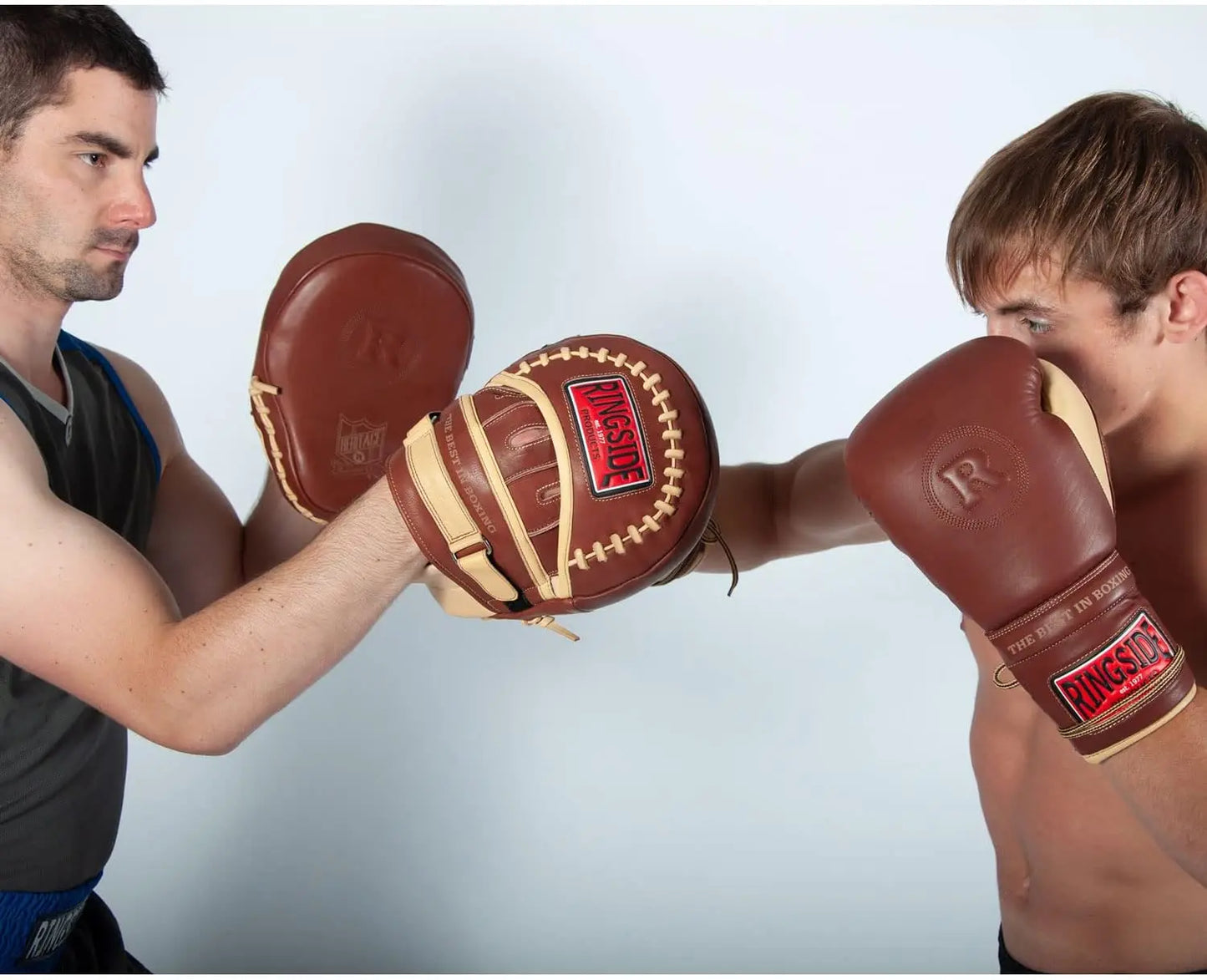 Ringside Heritage Panther Punch Mitts The Champ Gear