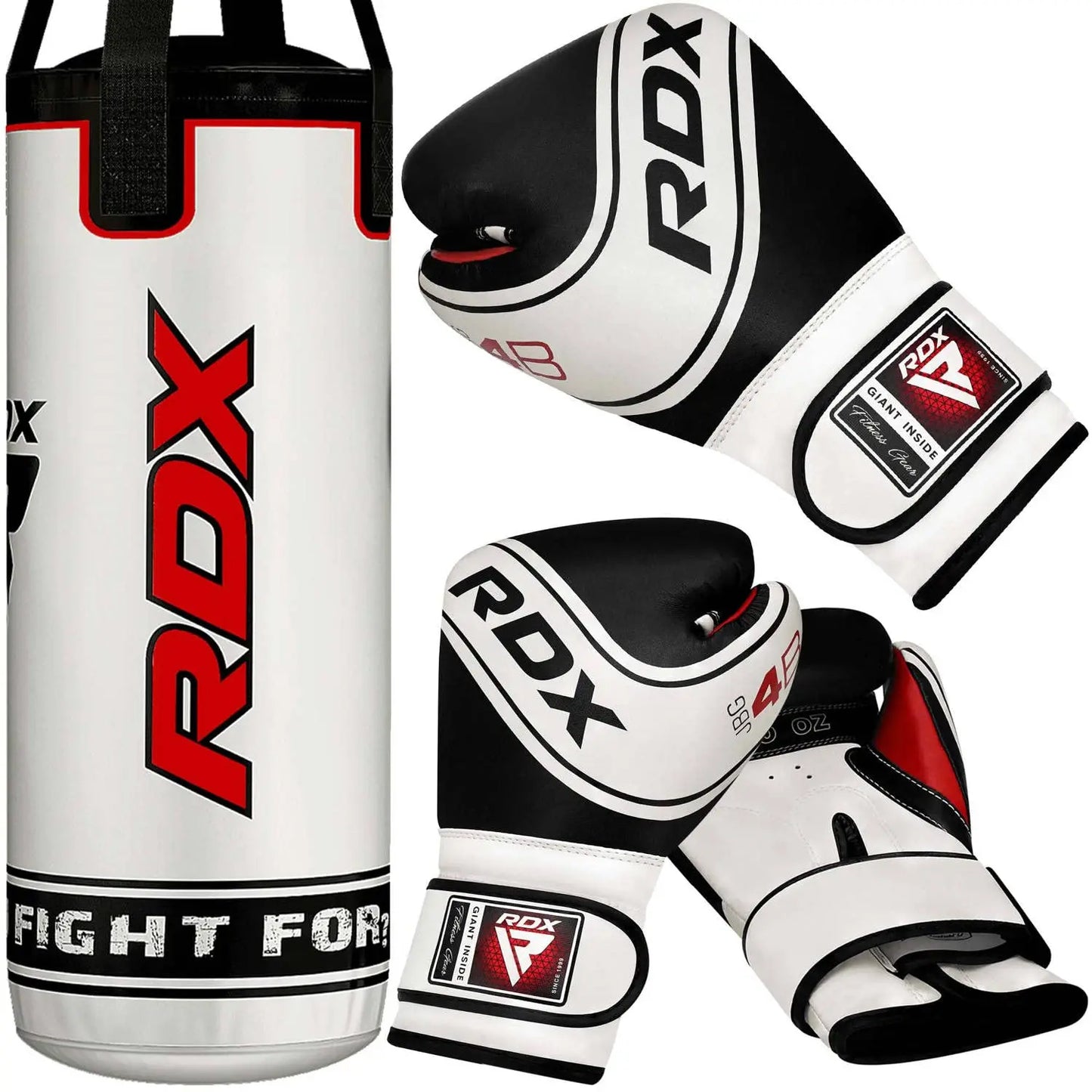 RDX Kids Punching Bag Set 2FT – Unfilled, Gloves & Mitts for MMA, Kickboxing - The Champ Gear