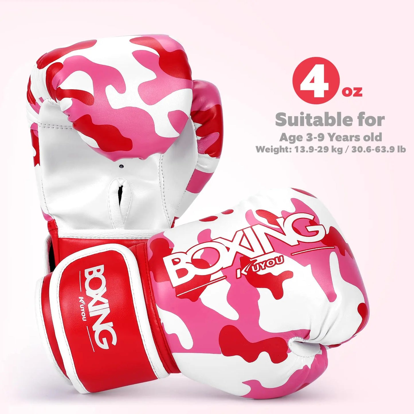 Kids Boxing Glove for Children 3-9 Youth Boys And Girls - The Champ Gear
