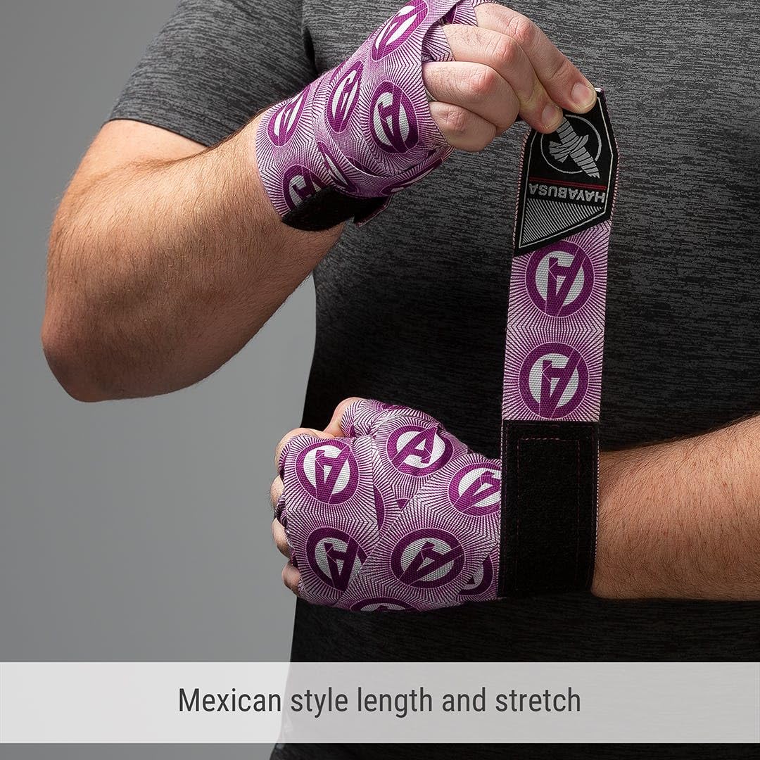 Hayabusa Marvel Hero Elite Mexican Style Boxing Hand Wraps for Men & Women The Champ Gear