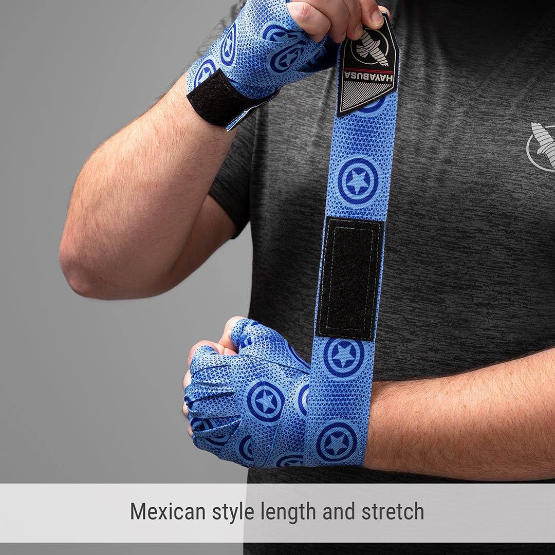 Hayabusa Marvel Hero Elite Mexican Style Boxing Hand Wraps for Men & Women The Champ Gear
