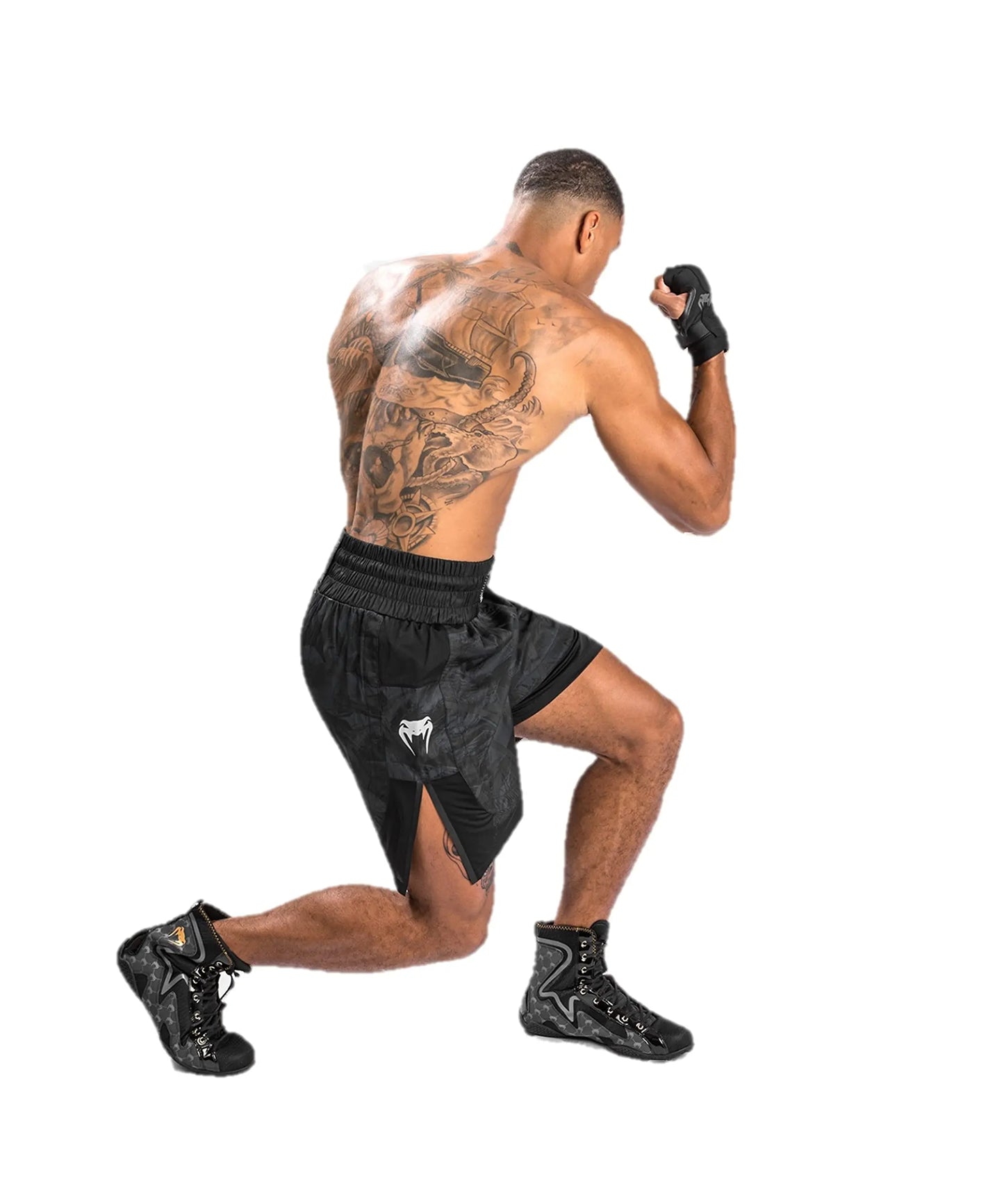 Venum Men's Electron 3.0 Boxing Short-Black - The Champ Gear