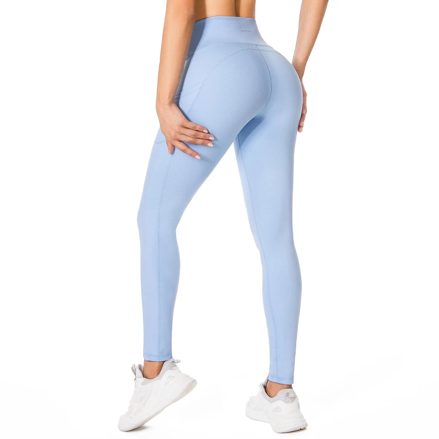 GymCope Leggings for Women with Tummy Control, 3 Pockets Yoga Pants, Non-See-Through Fabric for Yoga, Running, Gym The Champ Gear