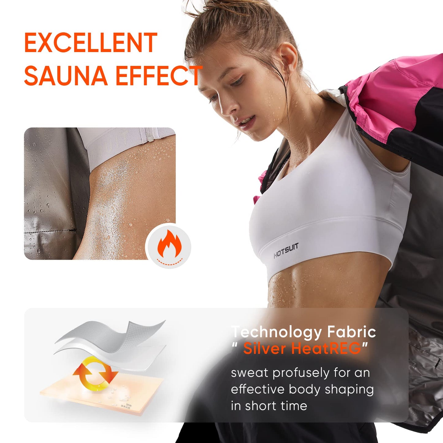 HOTSUIT Sauna Suit for Women The Champ Gear