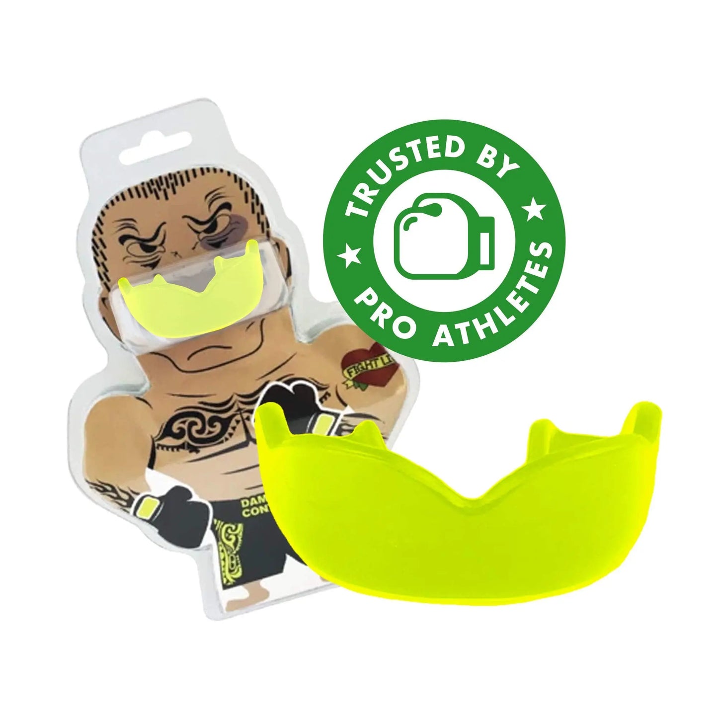 DAMAGE CONTROL High Impact Mouth Guard, Mouthguards for Sports, Boxing, Roller Derby, Hockey, Lacrosse Mouth Guard, Mouth Guards with Ultra Fit and Protection Against Shock The Champ Gear