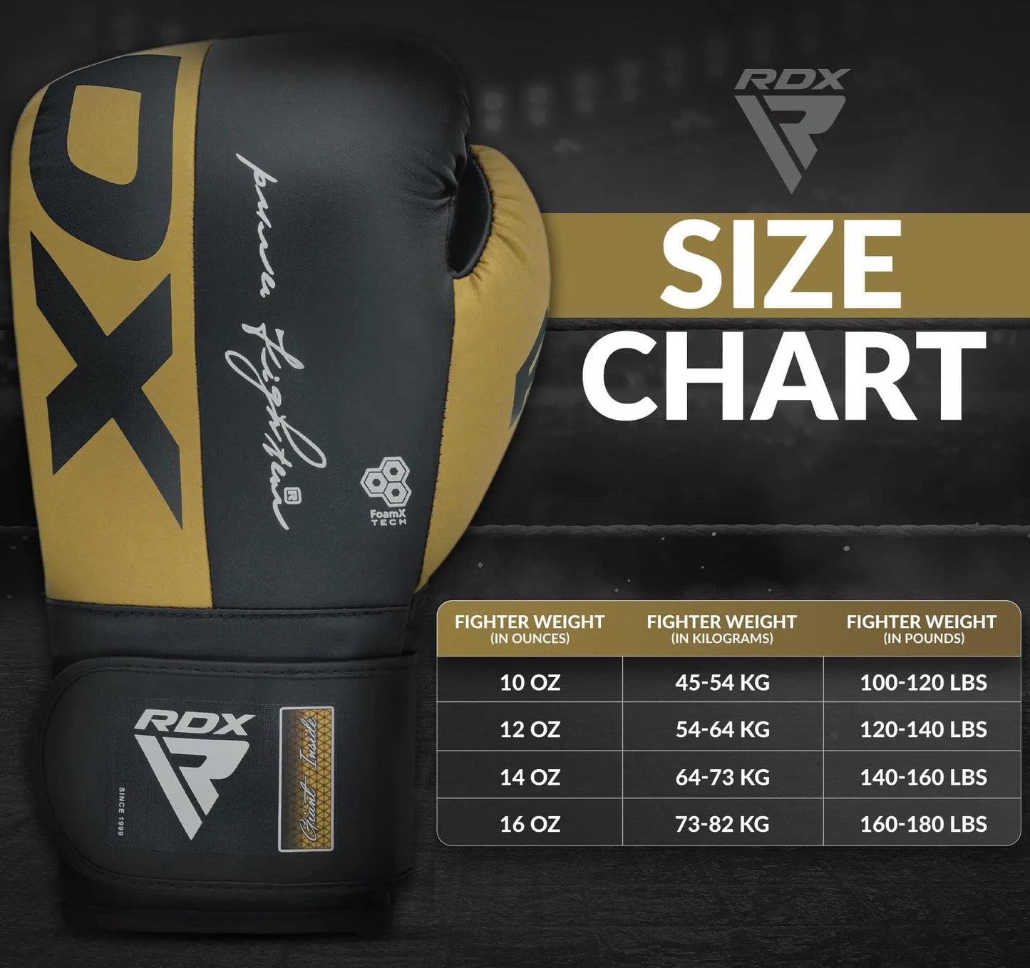 RDX Boxing Gloves The Champ Gear