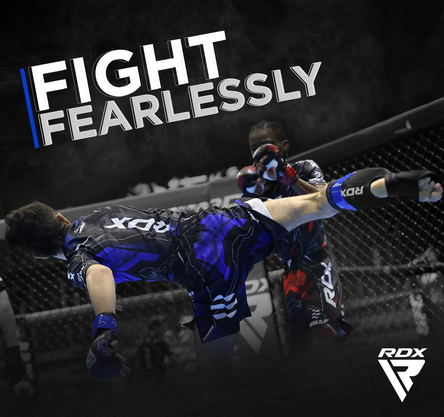 RDX IMMAF Approved Shin Guards, Competition Level Neoprene Shin Pads for Sparring and Grappling, MMA Muay Thai Kickboxing Training, Professional Shin Insteps Protection, Men Women The Champ Gear