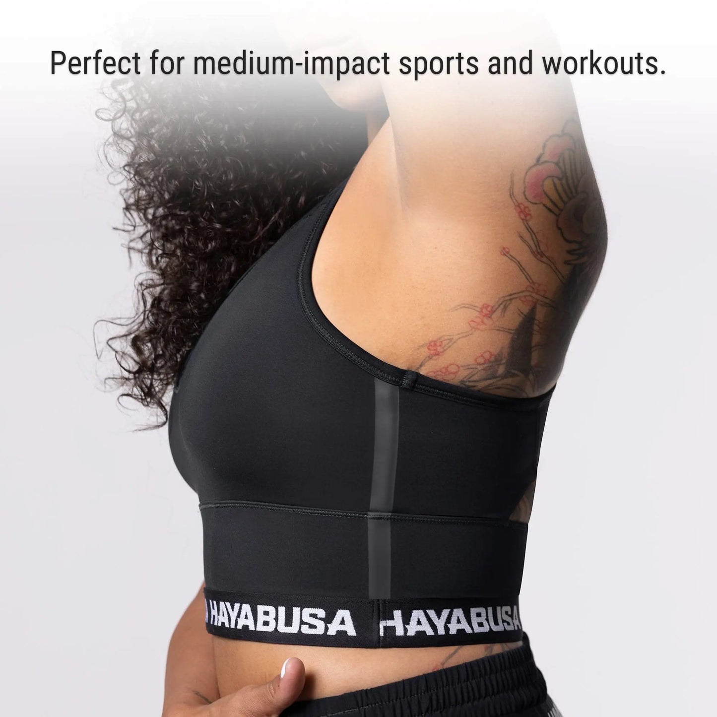 Hayabusa Women's Crossback Sports Bra The Champ Gear