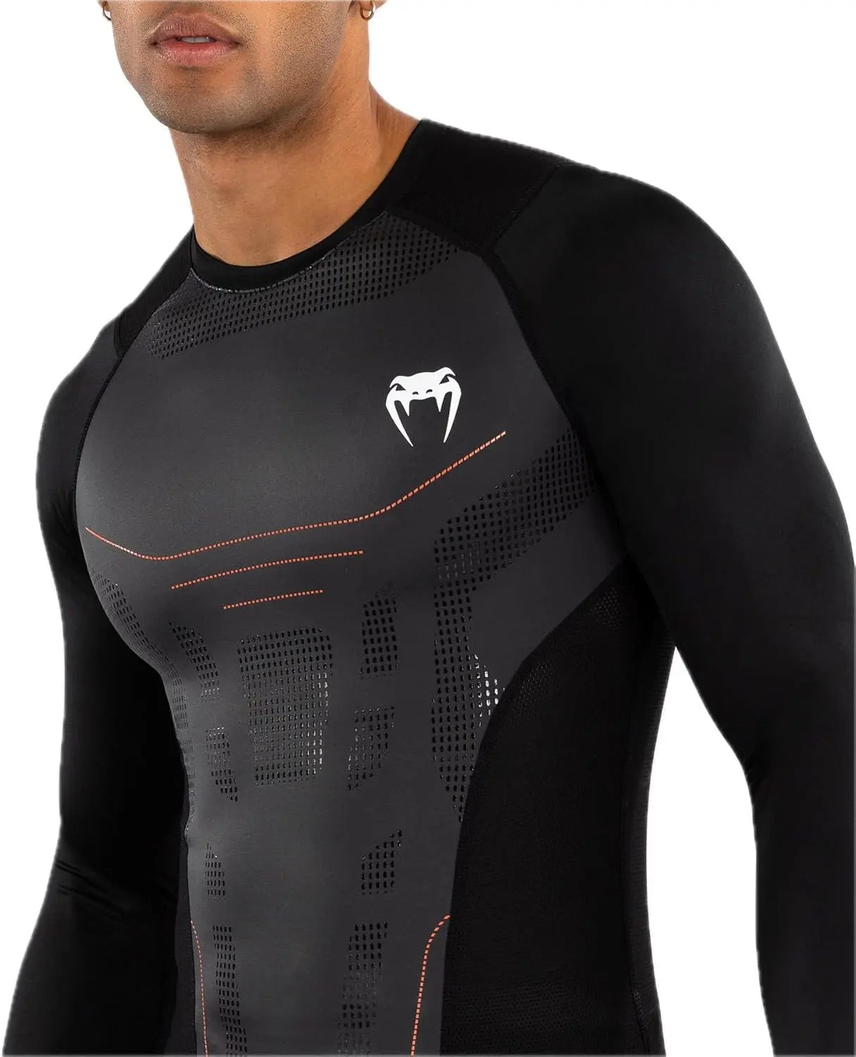 Venum Men's Long Sleeve Rashguard The Champ Gear