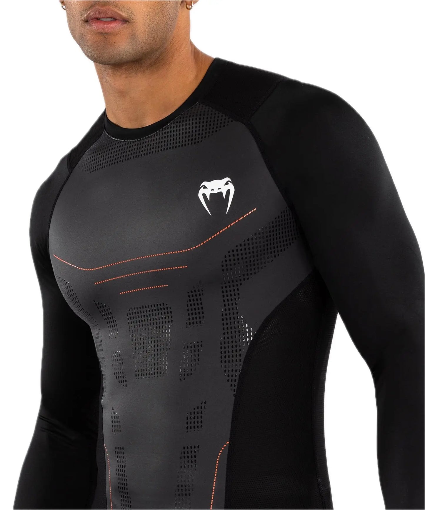 Venum Men's Long Sleeve Rashguard The Champ Gear