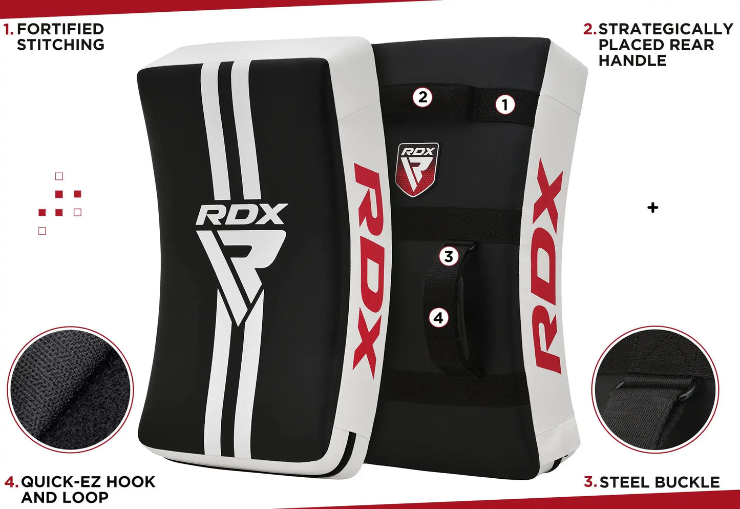 RDX Kick Shield | 60CM Large Heavy Curved - The Champ Gear