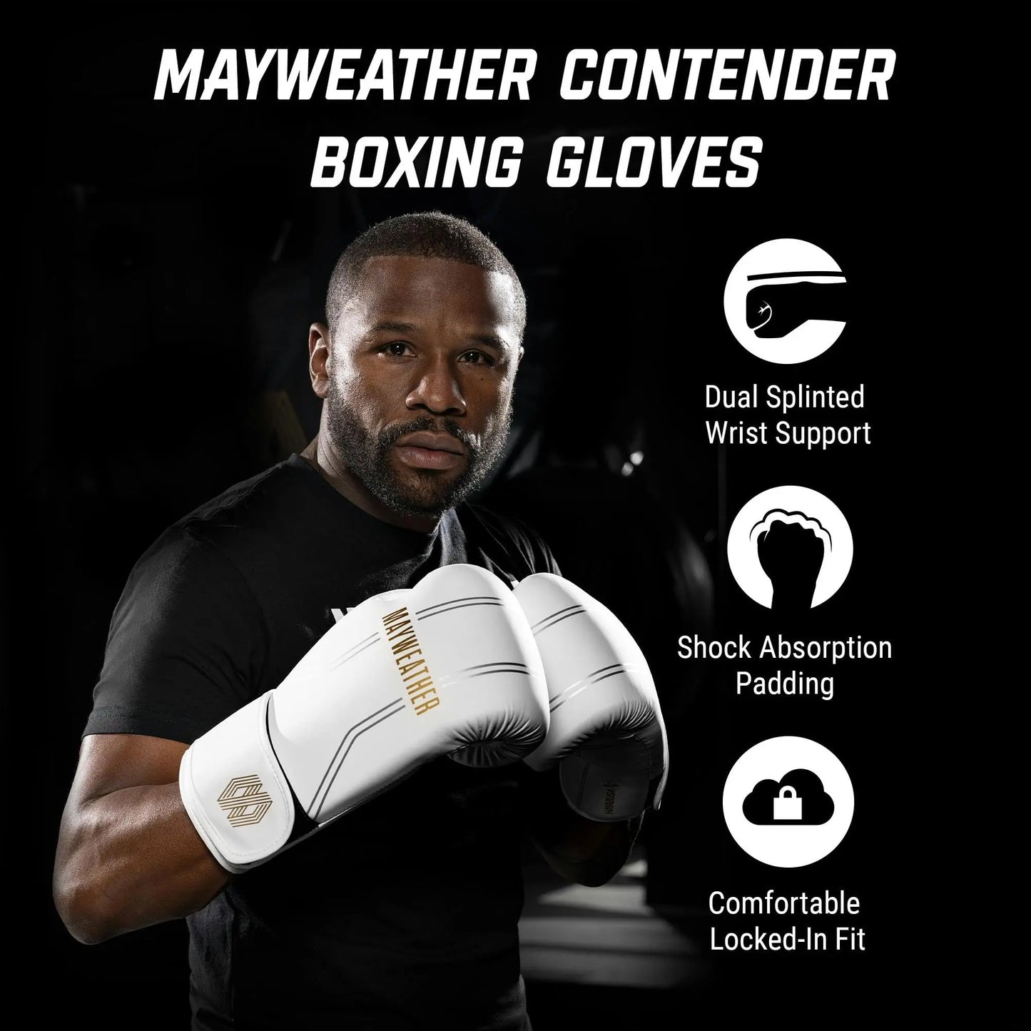Hayabusa Mayweather Contender Boxing Gloves for Men and Women The Champ Gear