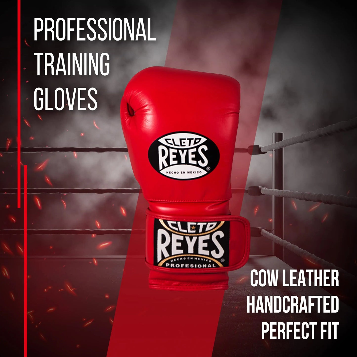 Cleto Reyes Hook and Loop Training Gloves, RETG1 The Champ Gear