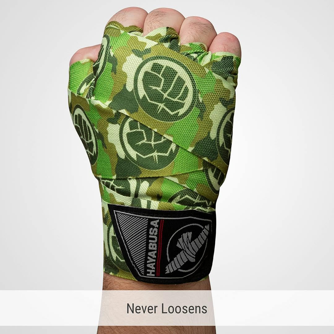 Hayabusa Marvel Hero Elite Mexican Style Boxing Hand Wraps for Men & Women The Champ Gear