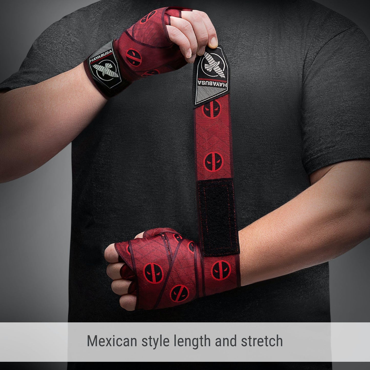 Hayabusa Marvel Hero Elite Mexican Style Boxing Hand Wraps for Men & Women The Champ Gear