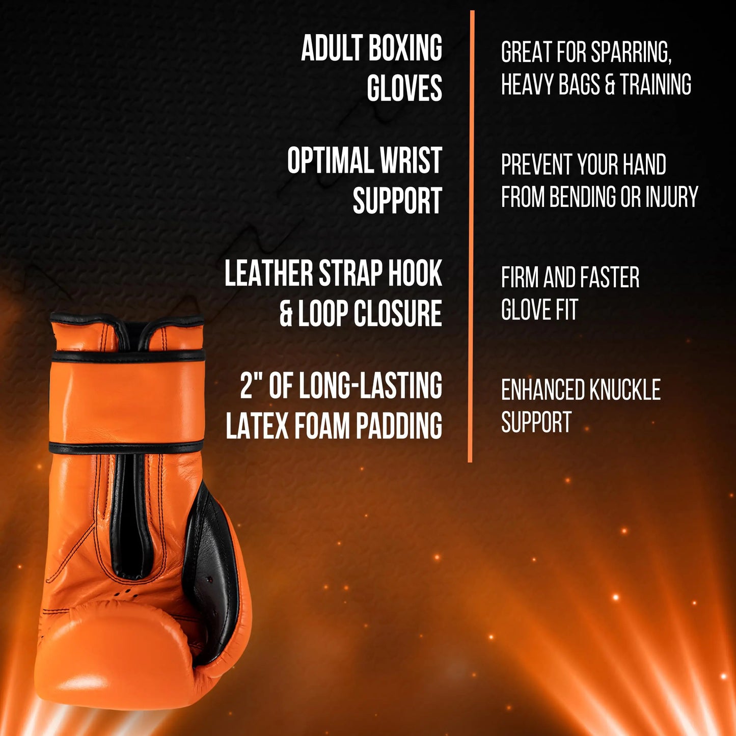 Cleto Reyes Hook and Loop Training Gloves, RETG1 The Champ Gear