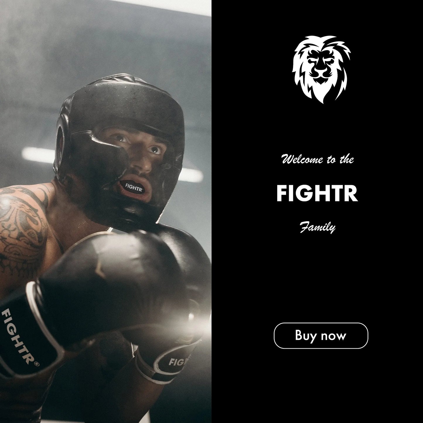 FIGHTR® Premium Mouth Guard - for Excellent Breathing & Easy to fit | Sports Mouth Guard for Boxing, MMA, Football, Lacrosse, Hockey and Other Sports | incl. hygienic Box The Champ Gear
