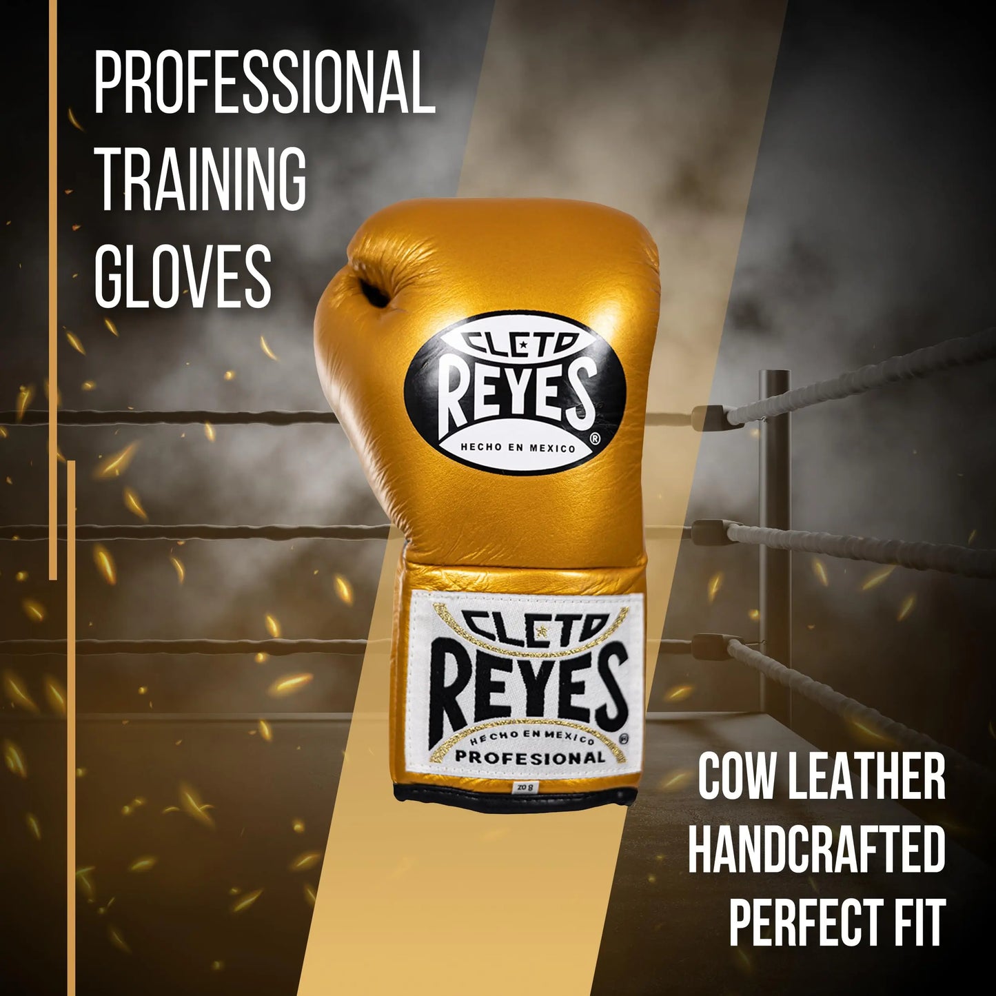 Cleto Reyes Official Fight Boxing Gloves, Reyes 0 The Champ Gear